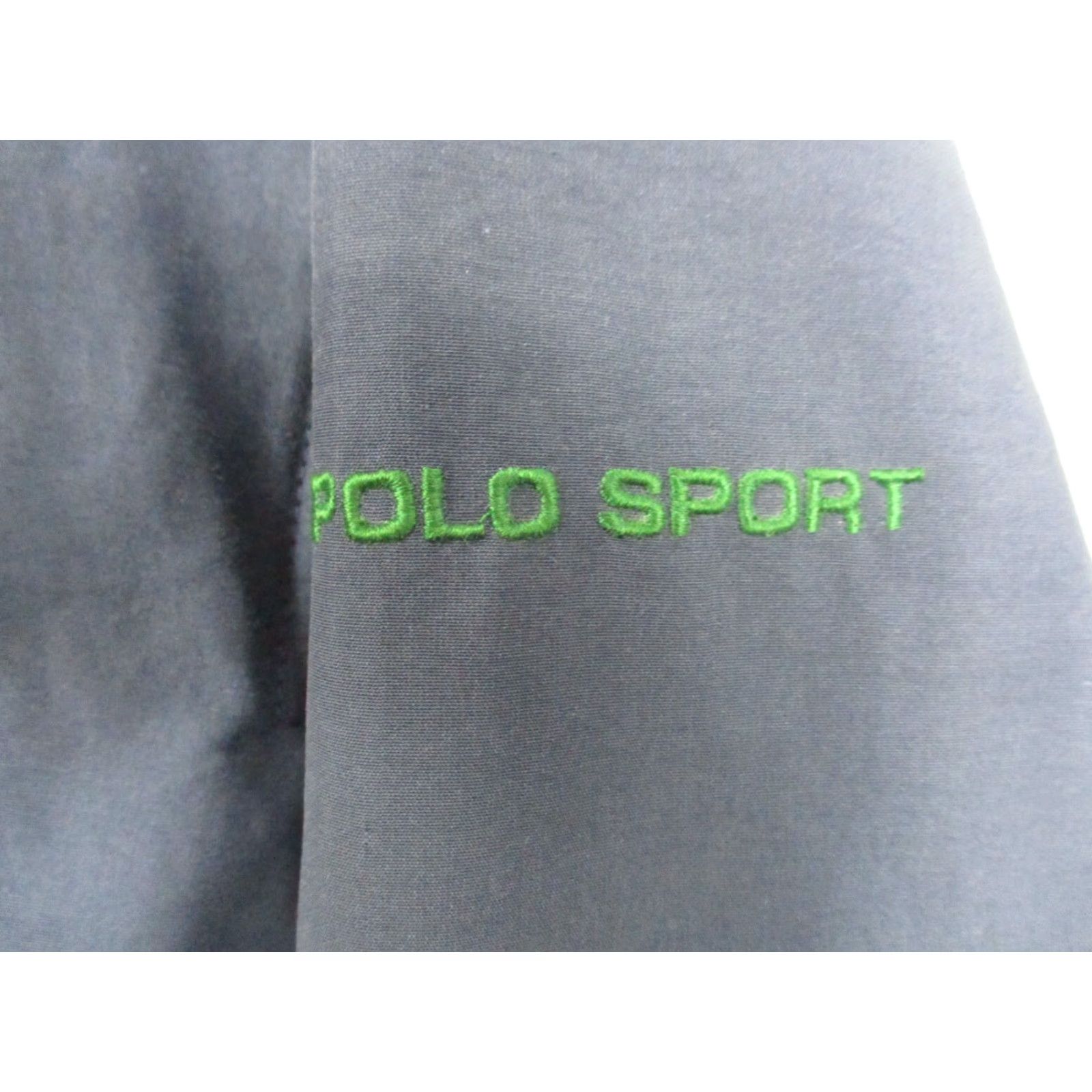 Polo Ralph Lauren VINTAGE Polo Ralph Lauren Hooded Jacket Navy Adult L Blue Polo Ralph Lauren Sporting Goods Jacket Coat Parka 90s Sports Mens Size US L / EU 52-54 / 3 - 2 Thumbnail