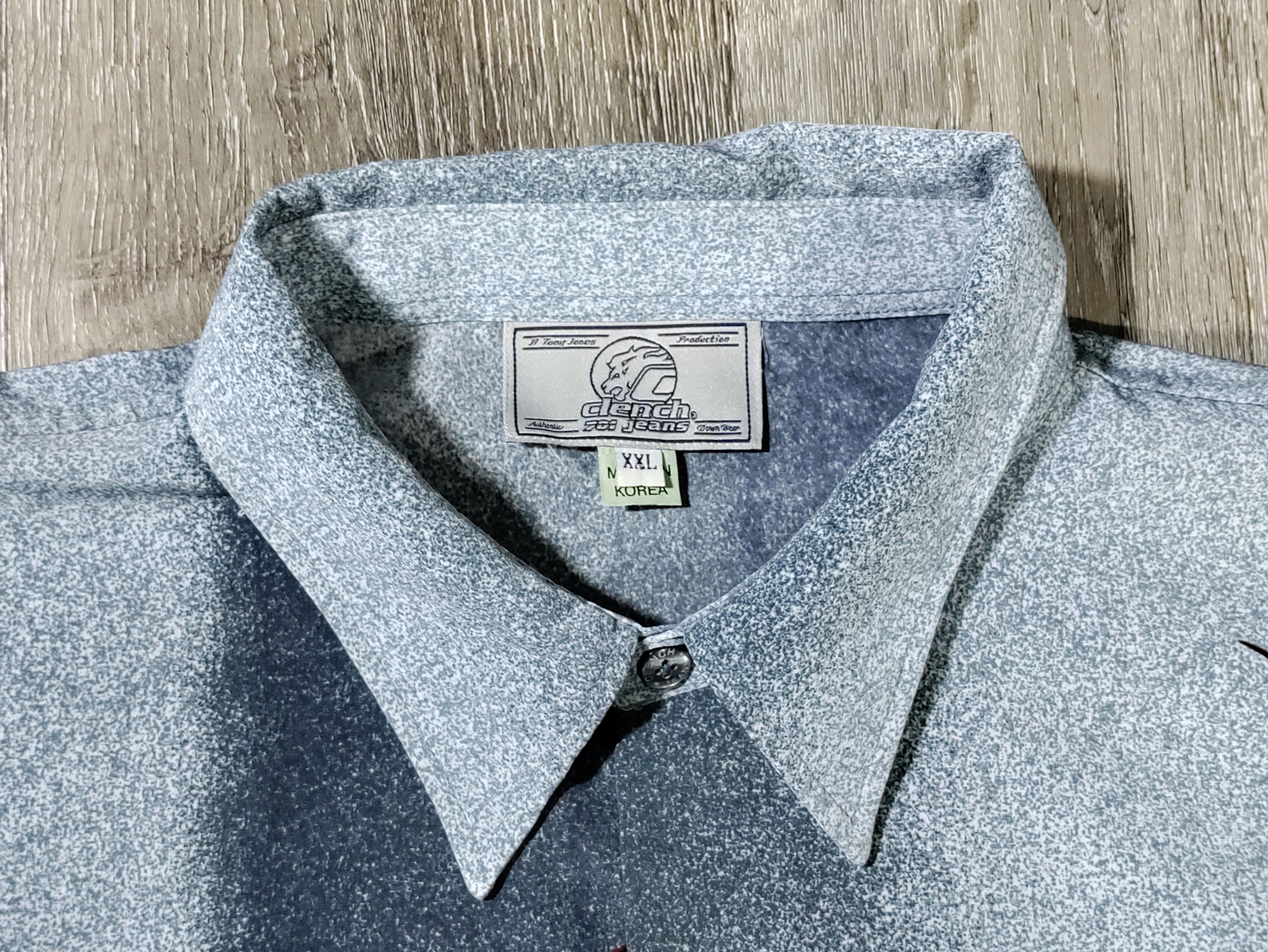 Clench Clench 701 Jean Men's Shirt Size US XXL / EU 58 / 5 - 3 Thumbnail