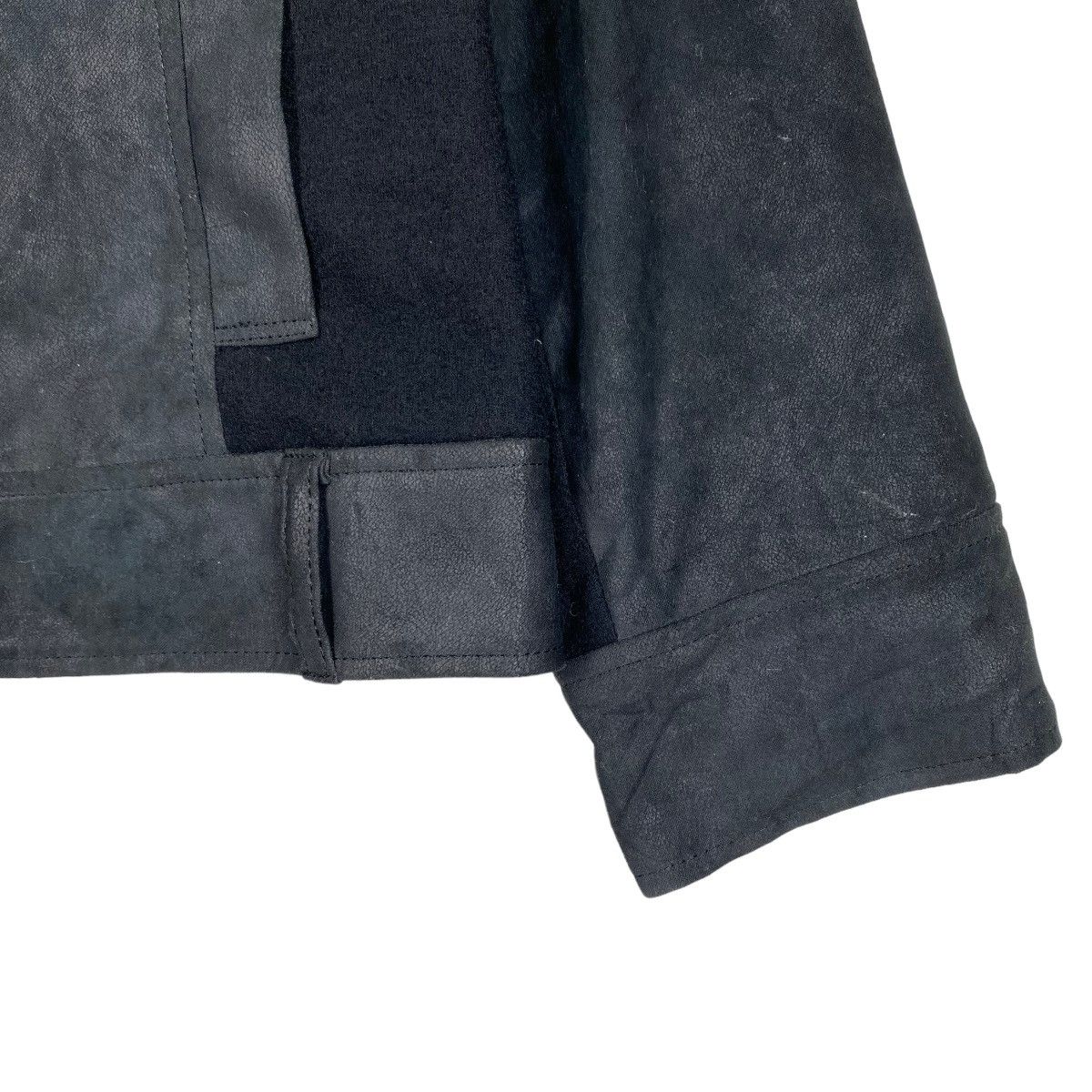 Kansai Yamamoto Kansai Bis Patchwork Cropped Jacket Size US M / EU 48-50 / 2 - 7 Thumbnail
