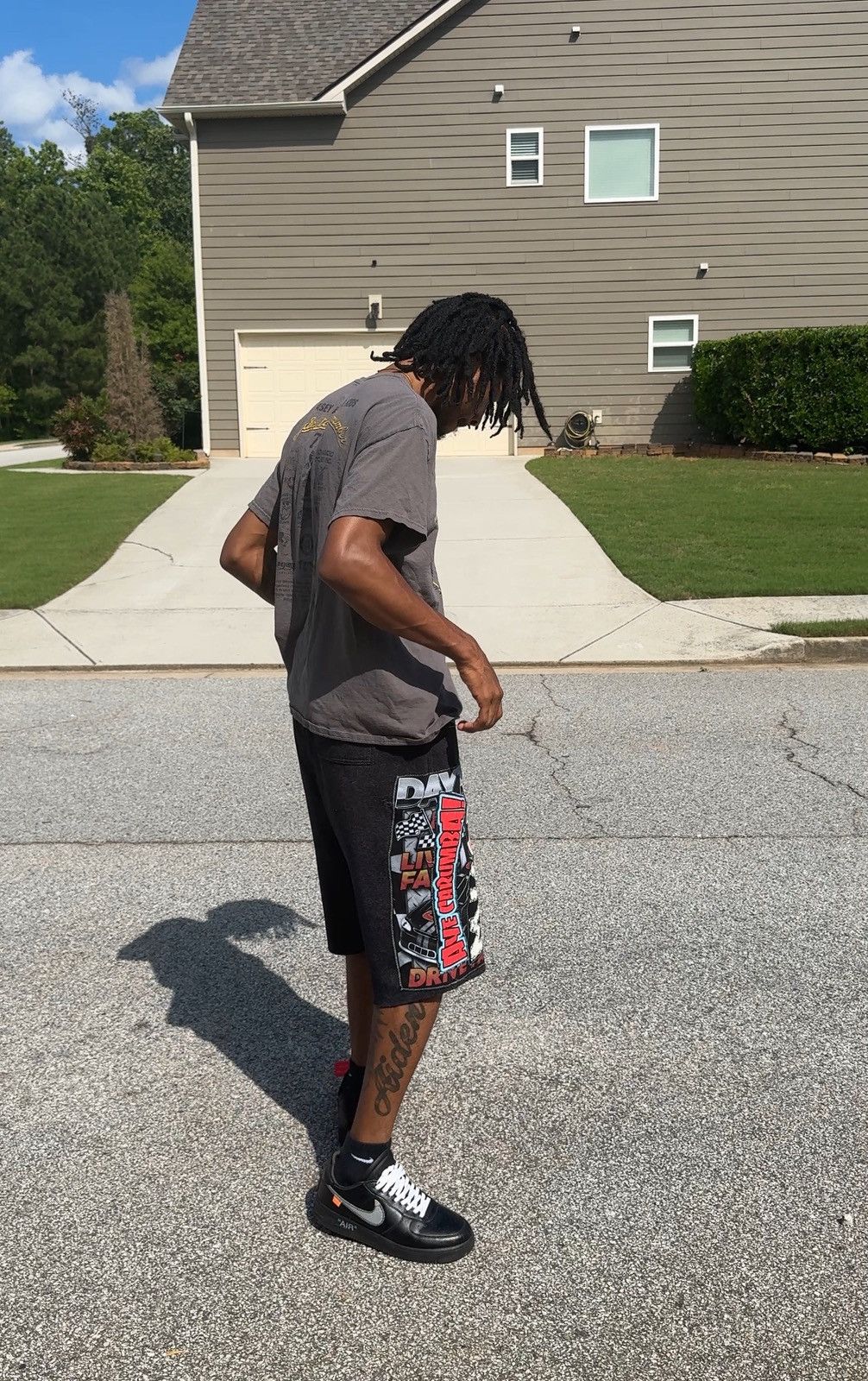 Other Black Baggy Shorts Size US 32 / EU 48 - 3 Thumbnail