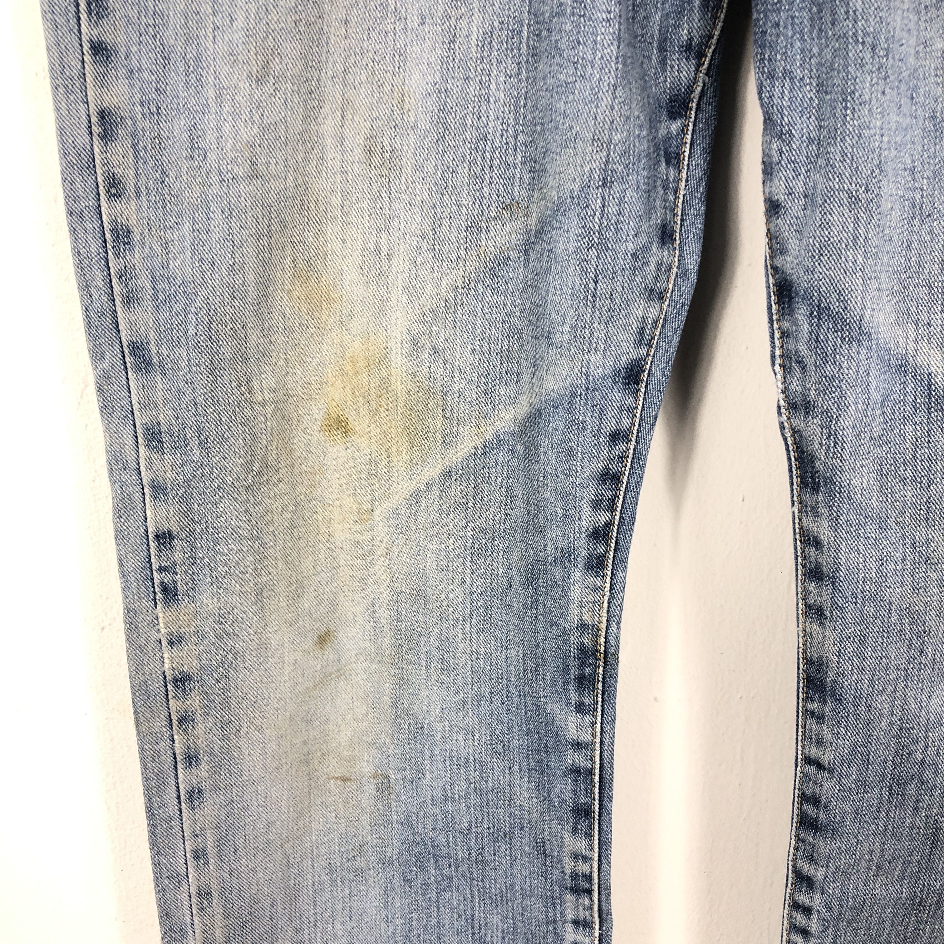 Edwin × Vintage 34 x 26 Vintage Edwin Jeans Light Wash L1346 Size US 34 / EU 50 - 3 Thumbnail