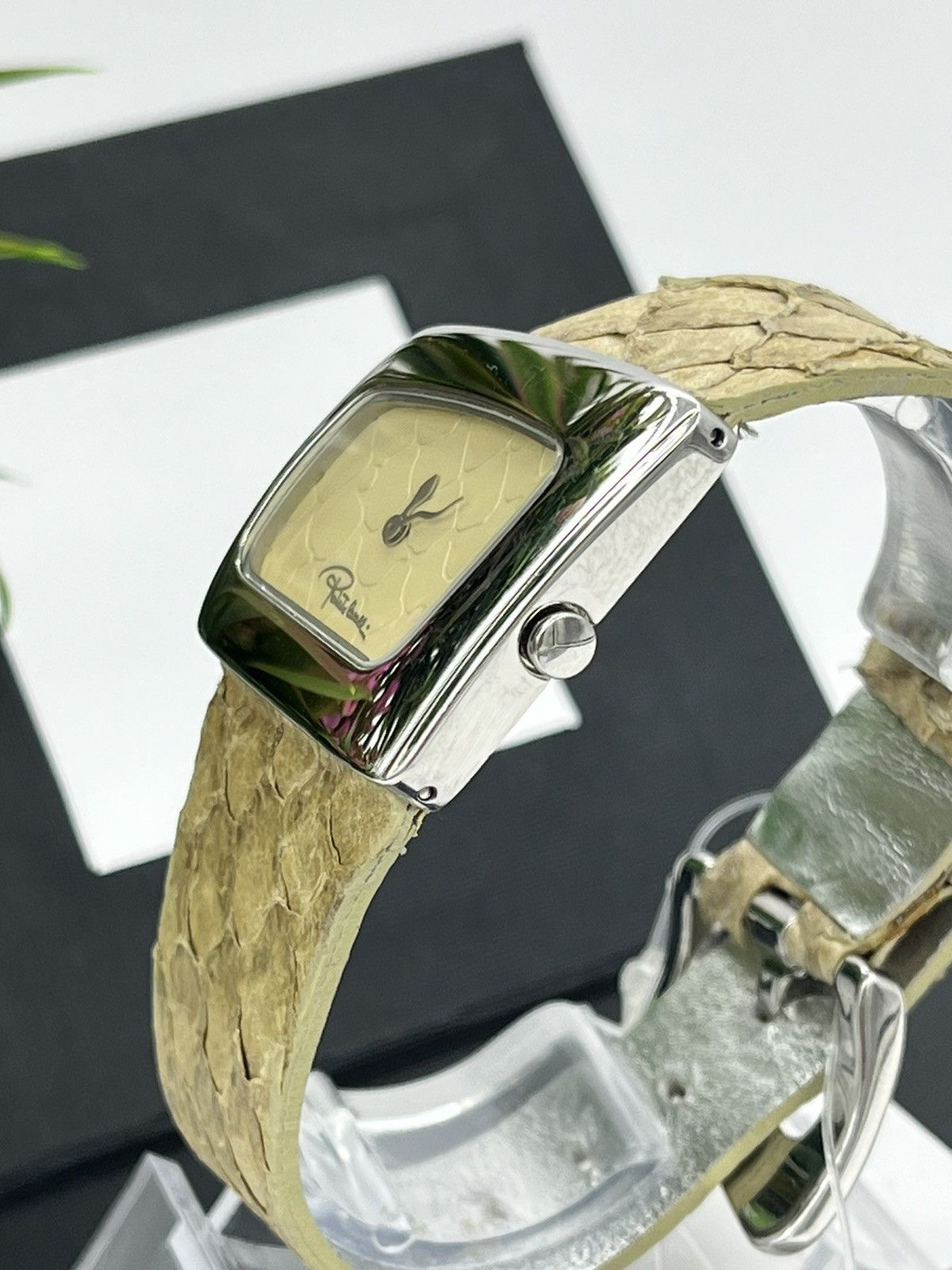 Roberto Cavalli Roberto Cavalli Women's Quartz Wristwatch Leather Strap -New Size ONE SIZE - 3 Thumbnail