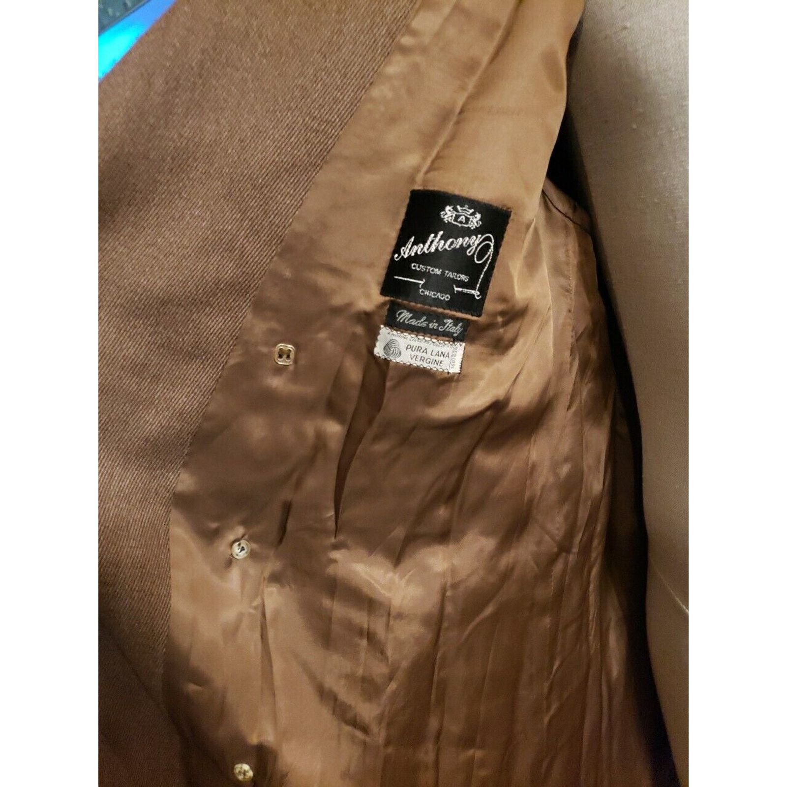 Other Luxury Vintage Custom Made Unisex Trench Coat Size US L / EU 52-54 / 3 - 4 Thumbnail