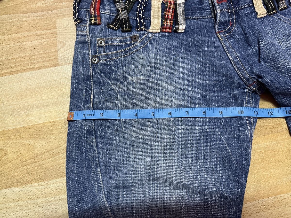 Japanese Brand × Tornado Mart Rare 🔥Double waist Leg twisted Denim Size US 32 / EU 48 - 16 Thumbnail
