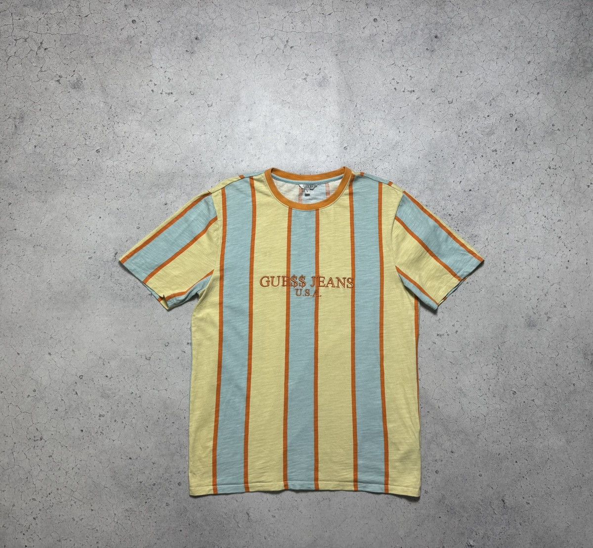 Guess Guess Jeans USA Asap Rocky Striped T-Shirt Size M Size US M / EU 48-50 / 2 - 2 Thumbnail
