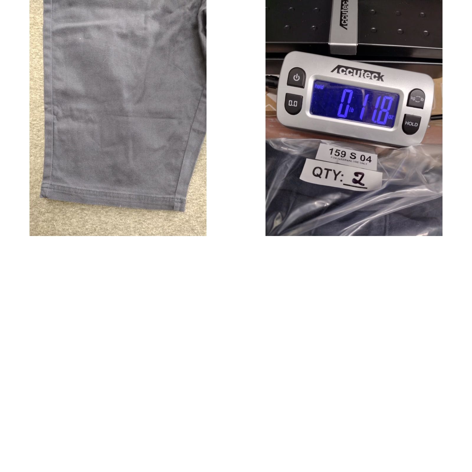 Vintage Bexleys Women's High Rise Chino Shorts Gray/Blue 46 Shorts Womens Plus Size 46 Cotton Blend Zip 5-Pocket Inseam 12 in Casual Summer CIVARIANT Size 32" / US 10 / IT 46 - 8 Thumbnail