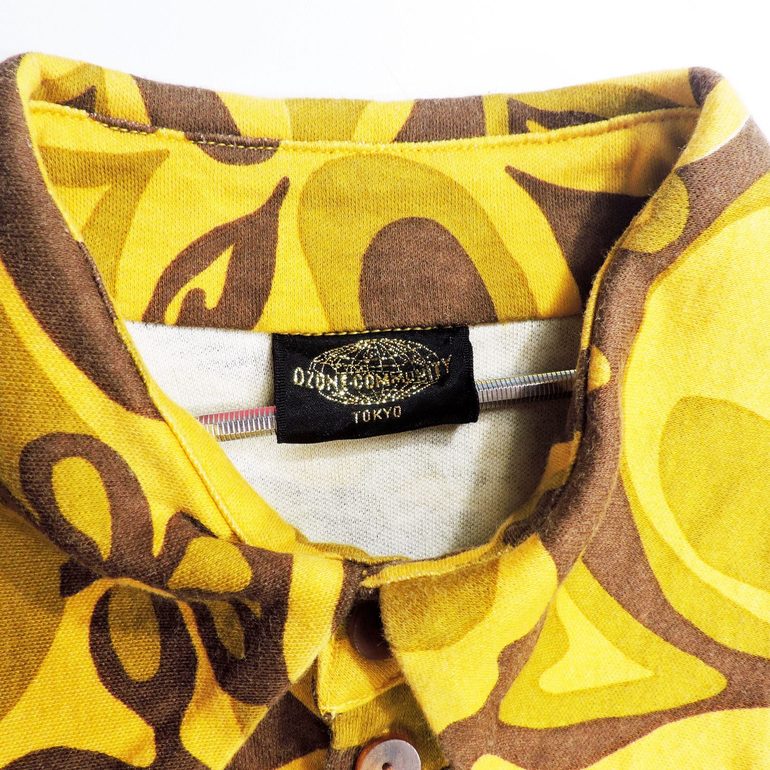 If Six Was Nine OZONE COMMUNITY LOVE PATTERNED SLEEVELESS SHIRT Size M / US 6-8 / IT 42-44 - 3 Thumbnail