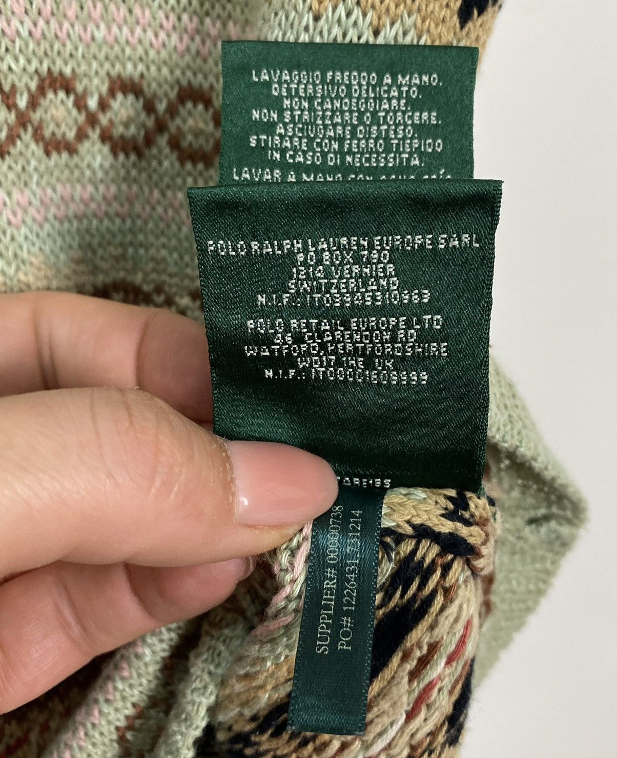 Lauren Ralph Lauren Lauren Ralph Lauren Exclusive Knitted Top Buttons Up Size XL / US 12-14 / IT 48-50 - 7 Thumbnail