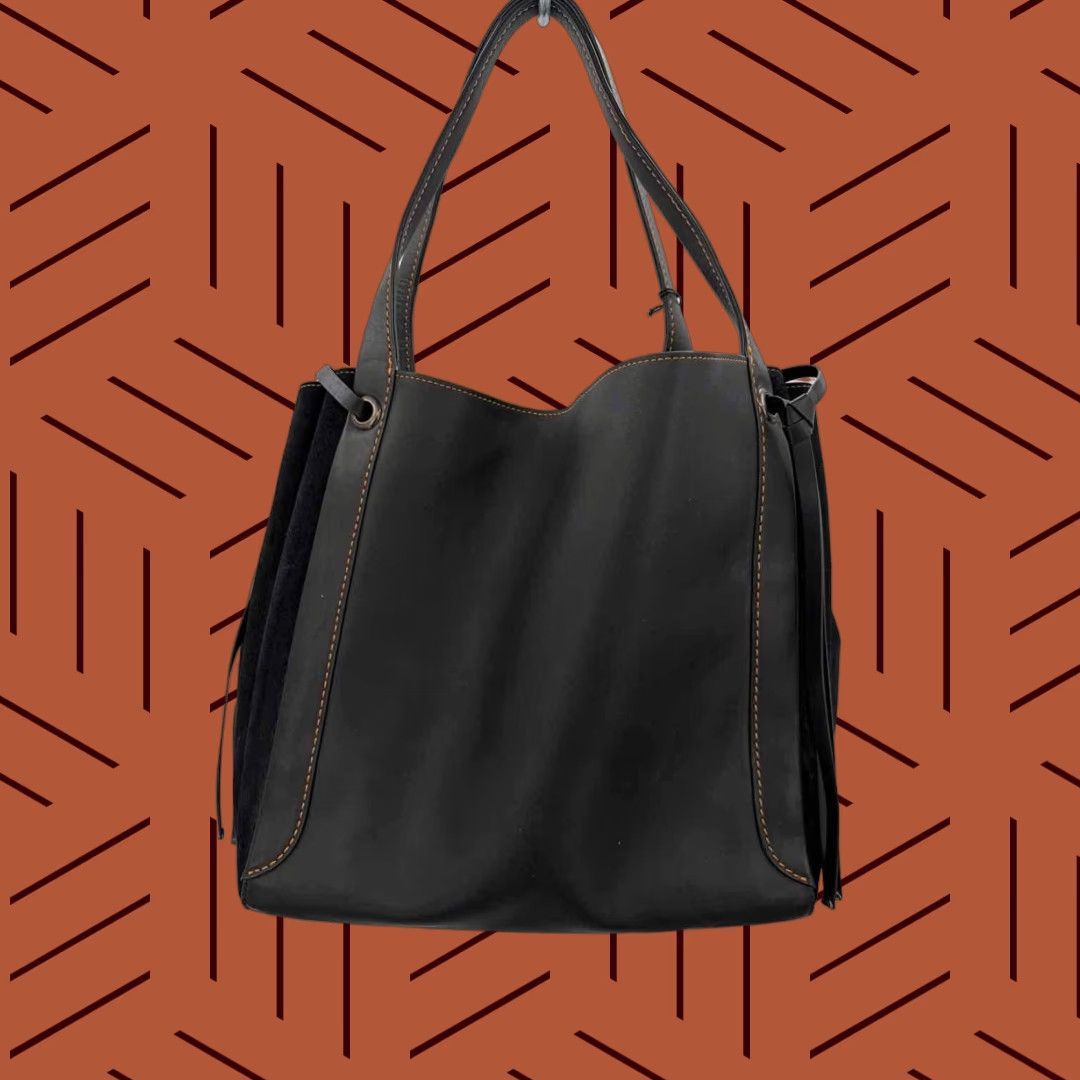 Coach VINTAGE Pre-Owned Coach Black Harmony Tote Bag Size ONE SIZE - 1 Thumbnail