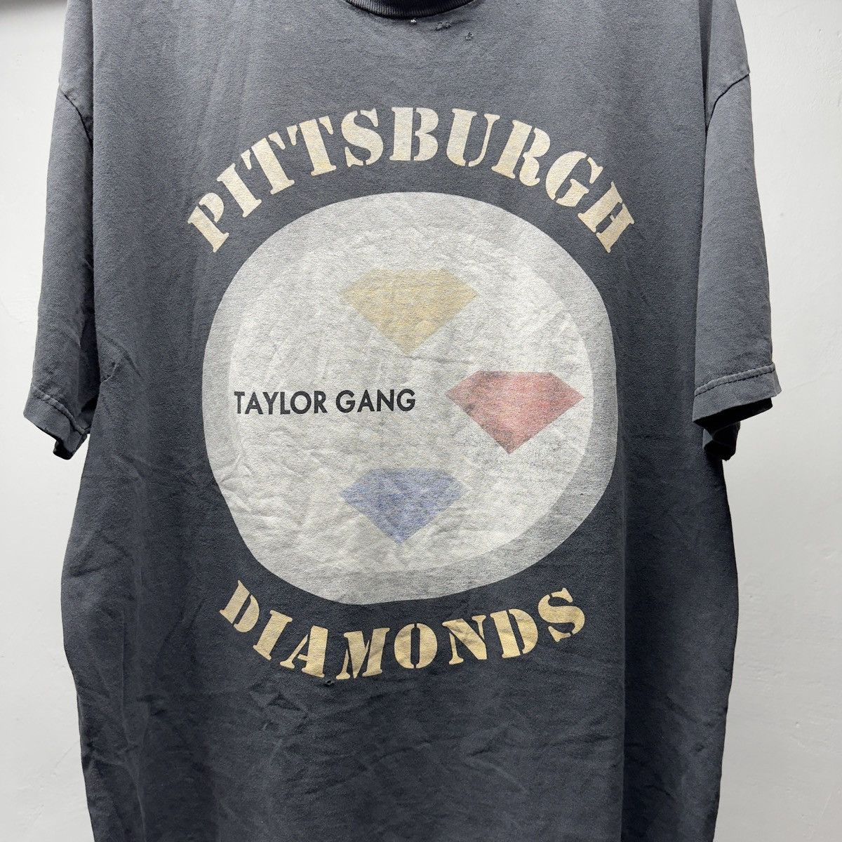 Diamond Supply Co. 2011 Pittsburgh Diamonds Taylor Gang Wiz Khalifa Tee Size US XL / EU 56 / 4 - 4 Thumbnail