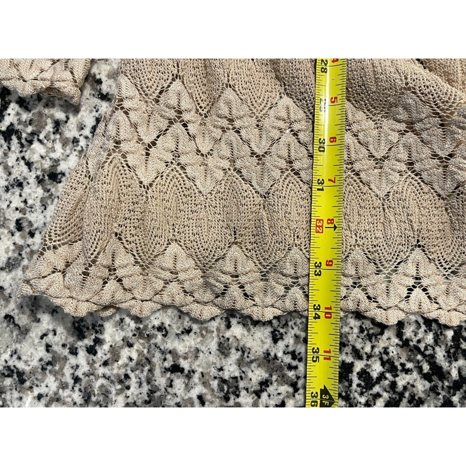 Free People FREE PEOPLE Simone Neutral Combo Lace Dress Size M NWT 28 Size M / US 6-8 / IT 42-44 - 4 Thumbnail