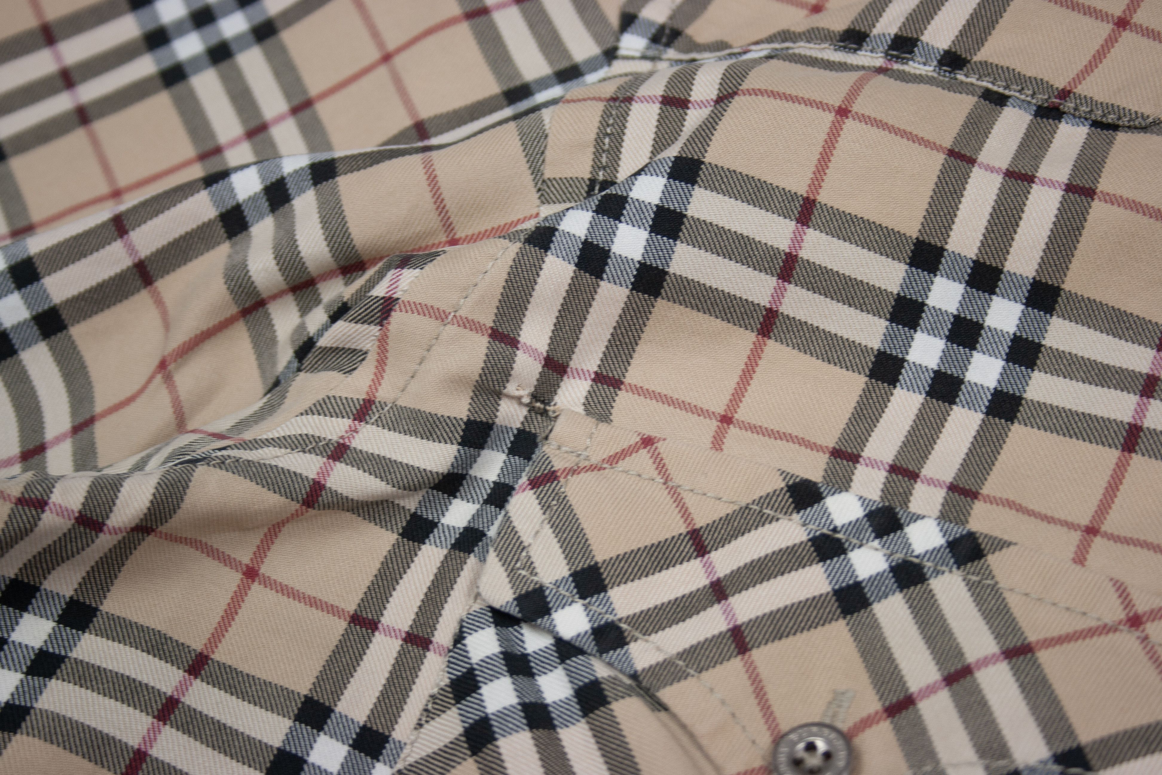 Burberry 00S Logo Nova Check Plaid Longsleeve Shirt Size US M / EU 48-50 / 2 - 13 Thumbnail