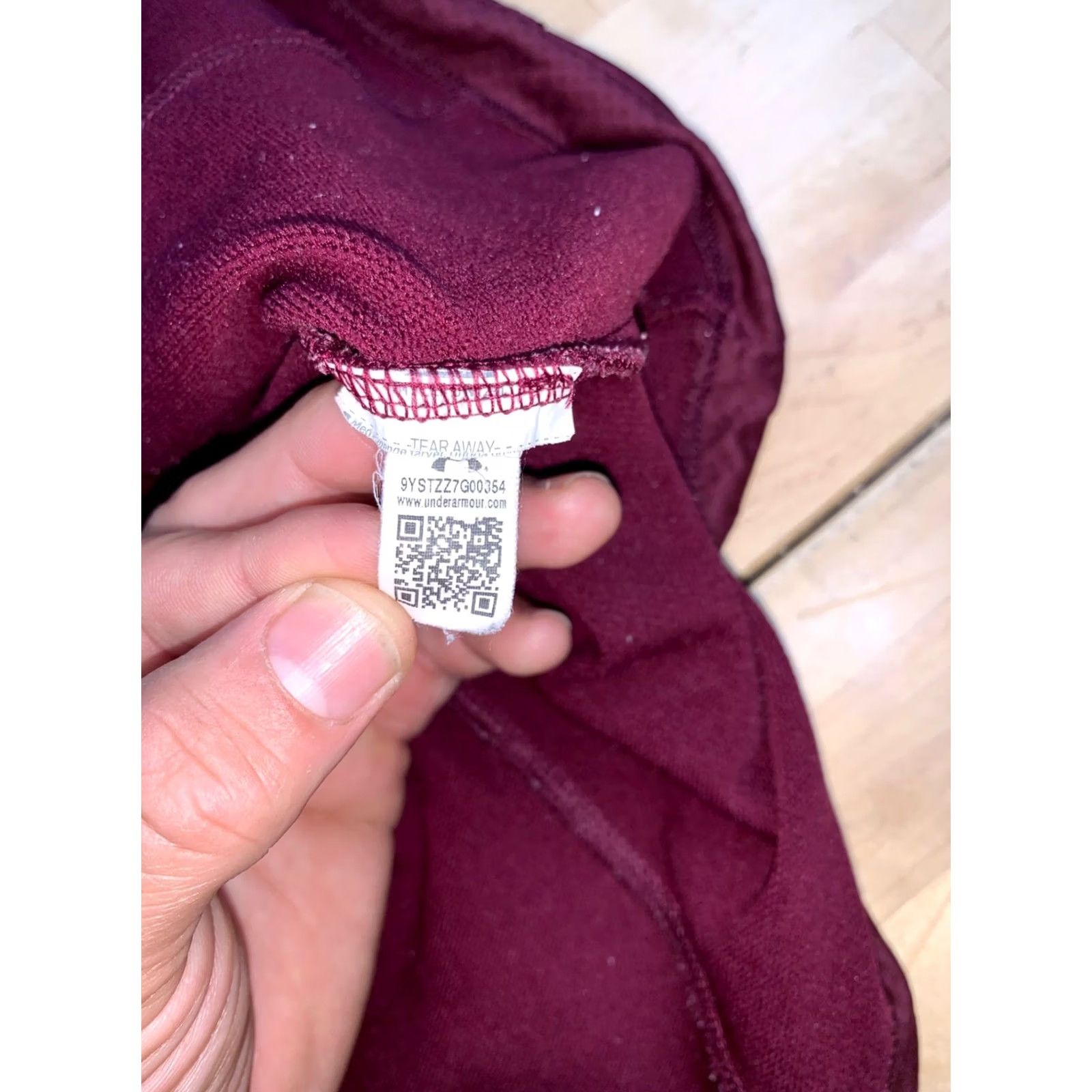 Under Armour Under armour Pullover Shirt Women XL Red 1/4 Zip Mock Neck Long Sleeve ColdGear Slim Activewear Swing Top Brown? Size XL / US 12-14 / IT 48-50 - 4 Thumbnail