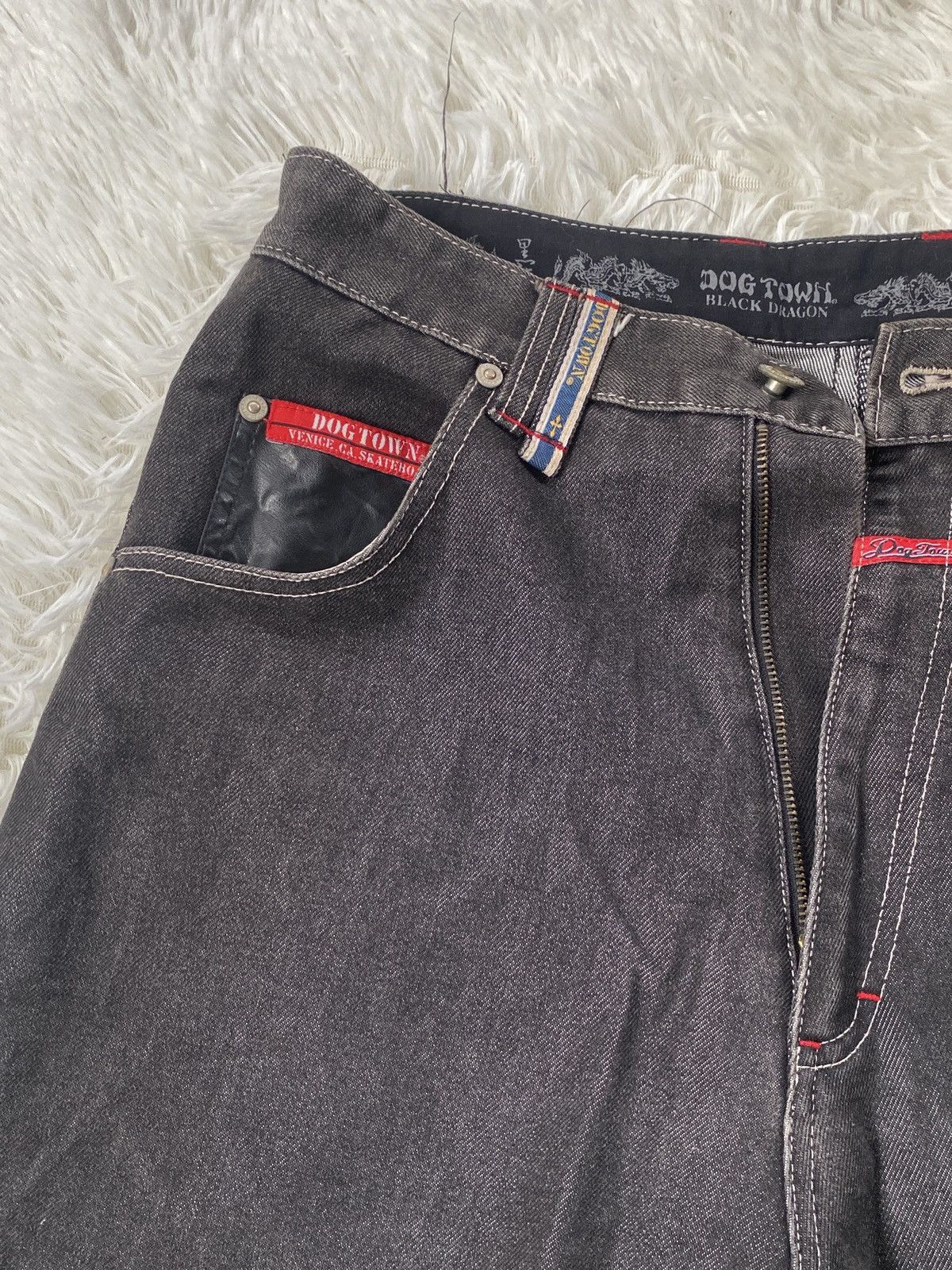 Dogtown 🔥SALE🔥 Vintage 90s Dogtown Black Dragon Baggy carpenter Size US 30 / EU 46 - 6 Thumbnail