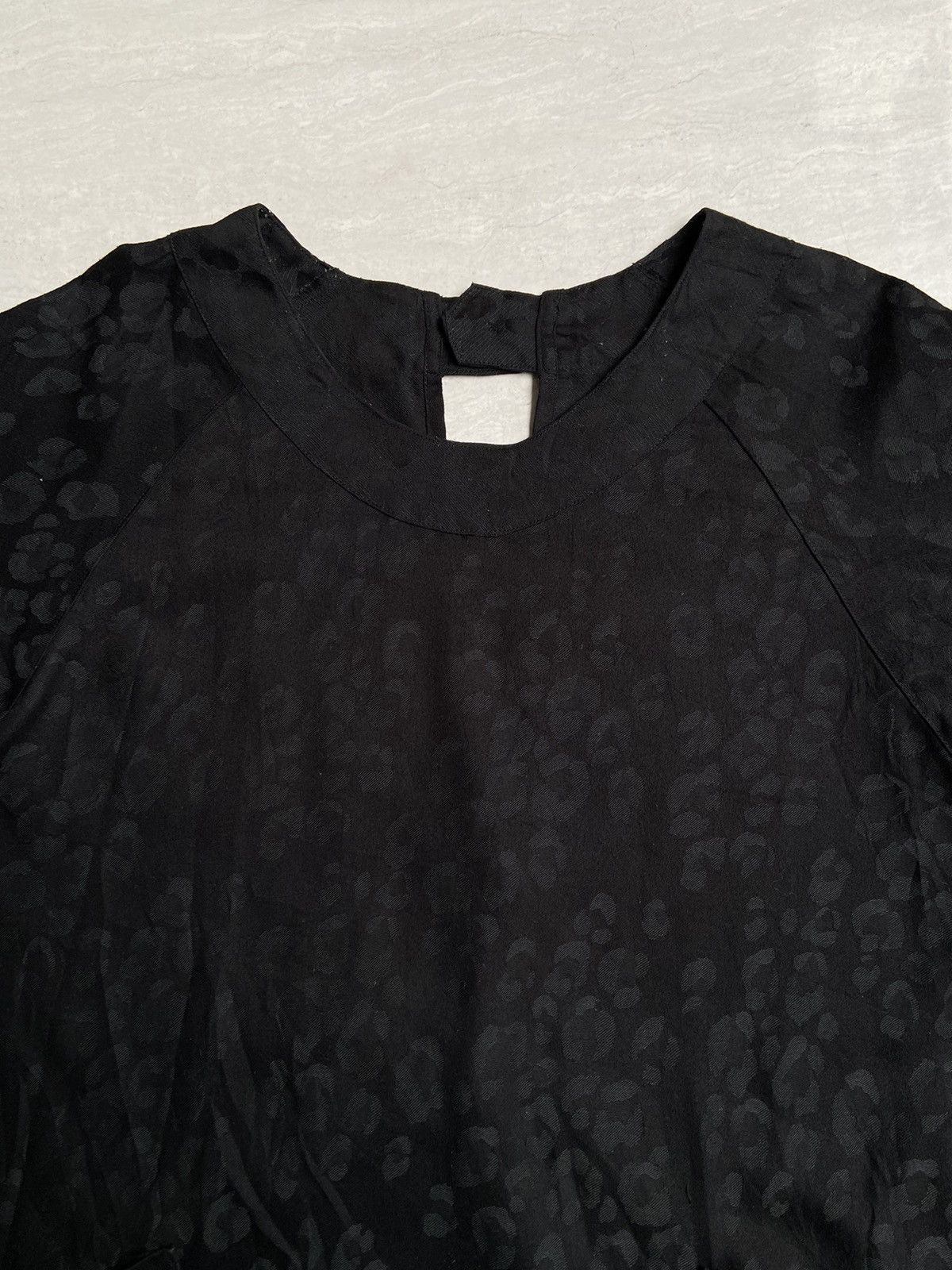 Hanae Mori HANAE MORI Black Apron Size L / US 10 / IT 46 - 3 Thumbnail