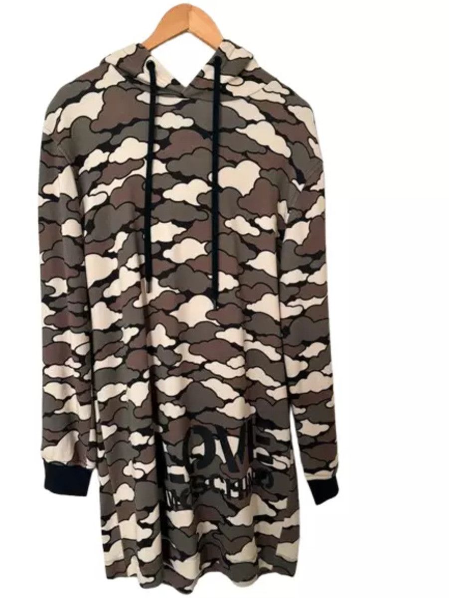 Love Moschino Love Moschino Warm Hoody Camoflouge Size M / US 6-8 / IT 42-44 - 5 Thumbnail