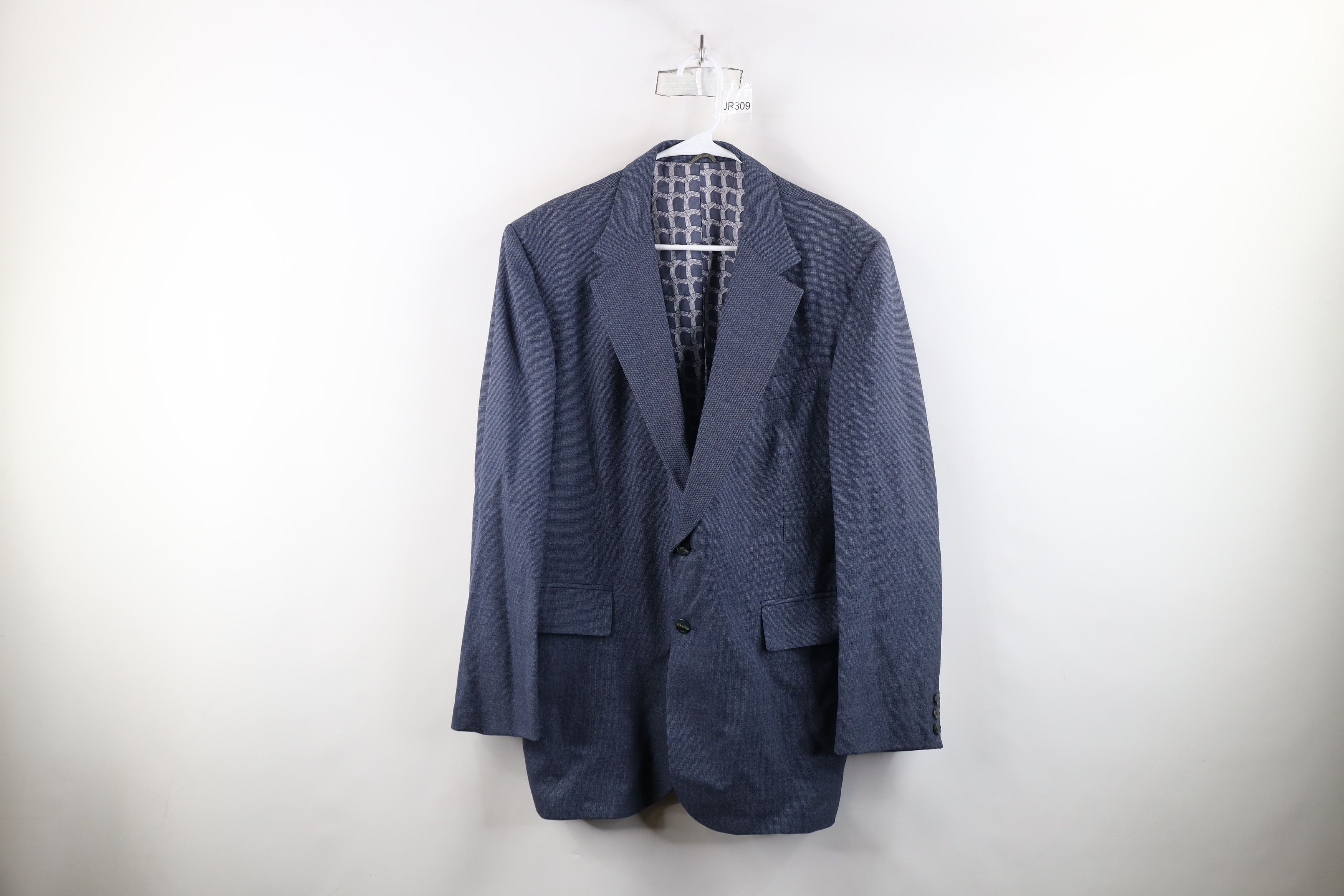 Vintage Vintage 60s 70s Streetwear Blazer Suit Coat Jacket Blue USA Size M / US 6-8 / IT 42-44 - 1 Thumbnail