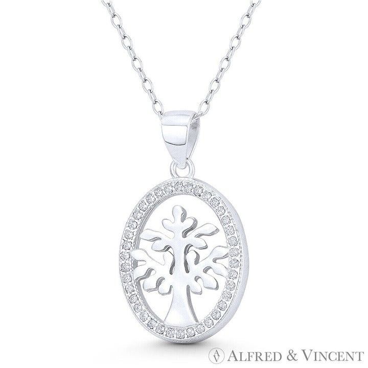 Other Tree-of-Life / Etz Chaim Charm CZ Crystal 26x16mm Pendant Size ONE SIZE - 1 Preview