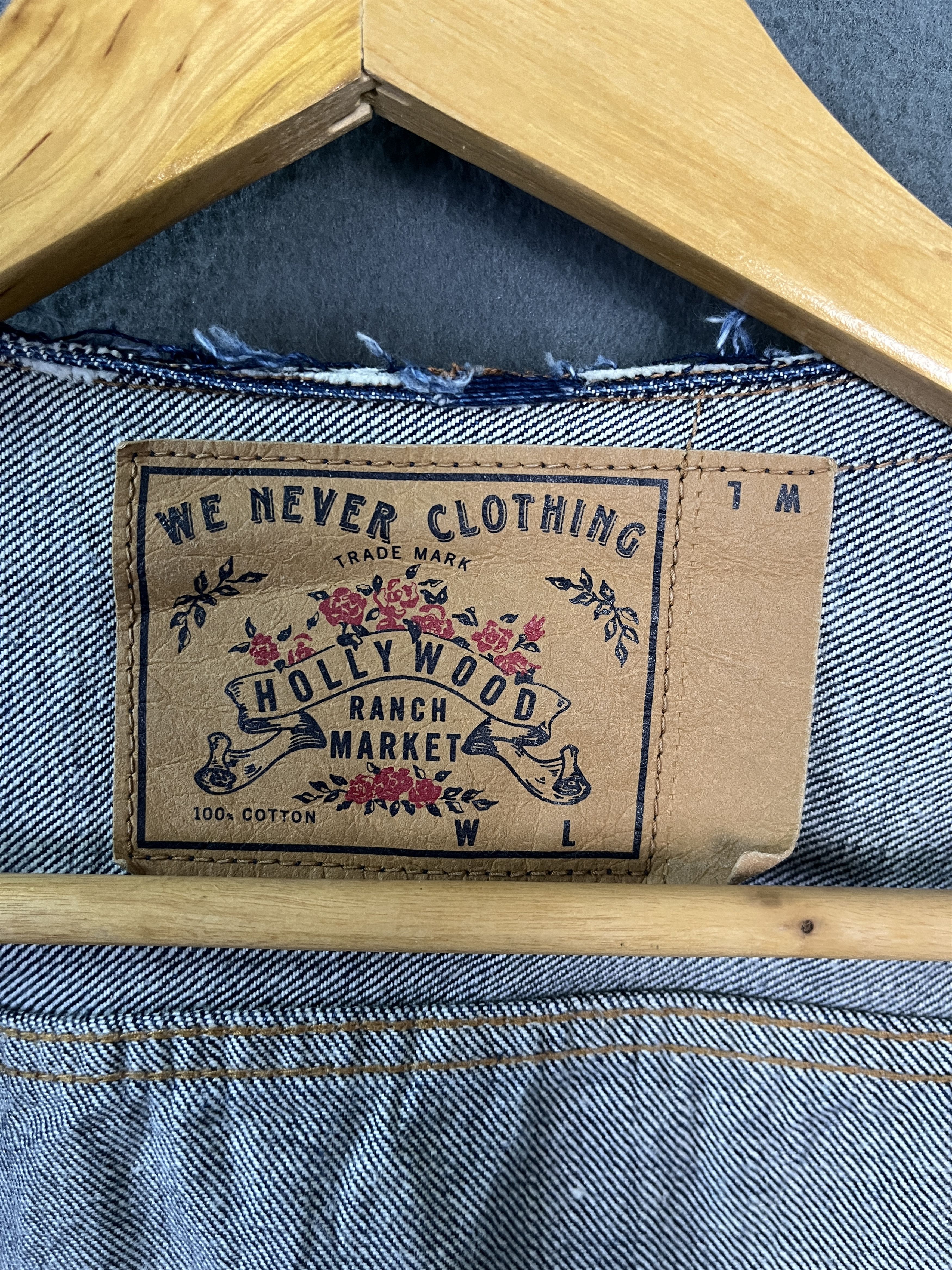 Blue Blue Japan × HOLLYWOOD RANCH MARKET × Japanese Brand HR Market Type 3 Trucker Jacket Made in Japan Size US S / EU 44-46 / 1 - 11 Thumbnail