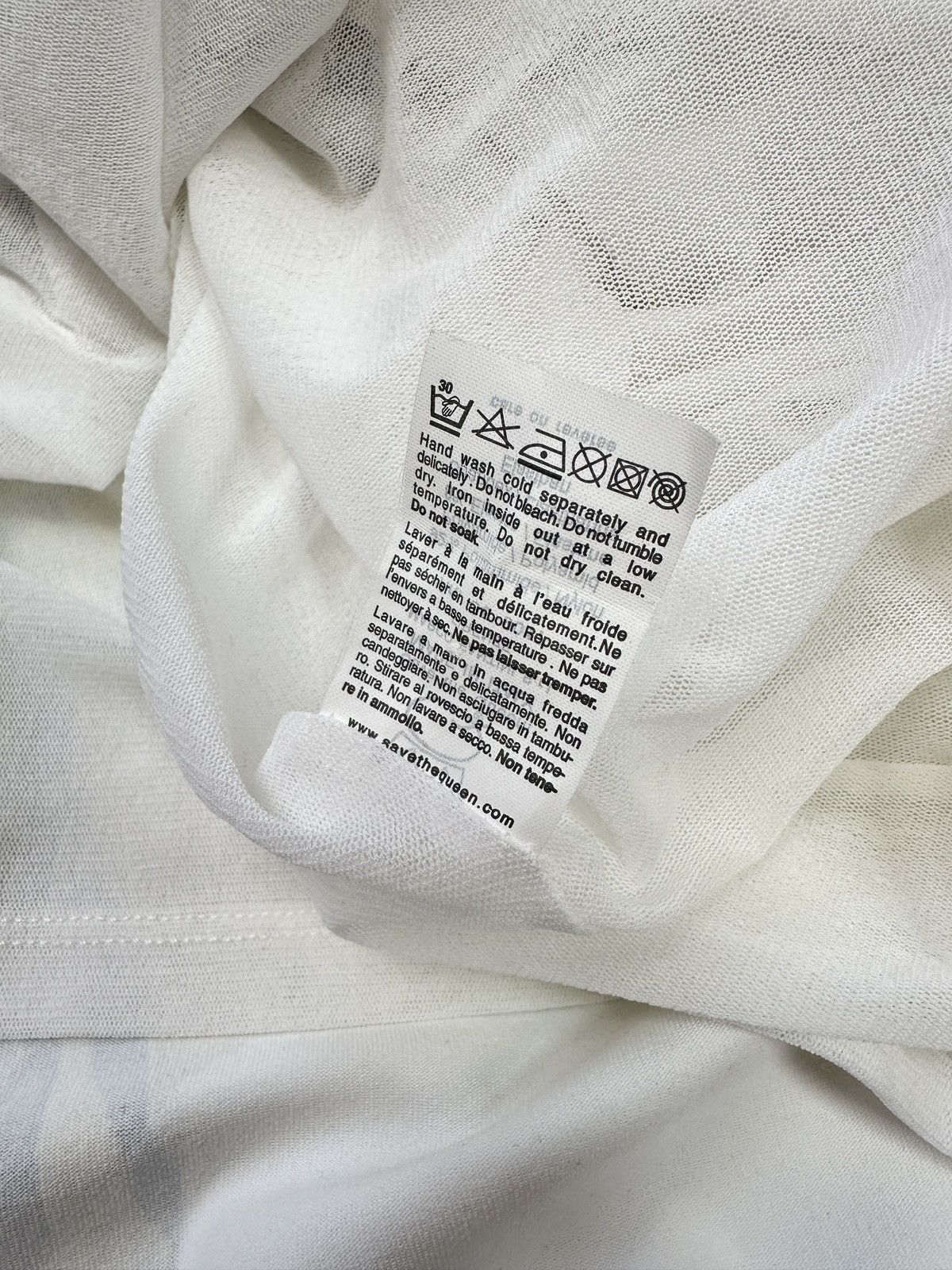 Other Save the Queen Patchwork A-Line Sleeveless White Dress sz L Size L / US 10 / IT 46 - 16 Thumbnail