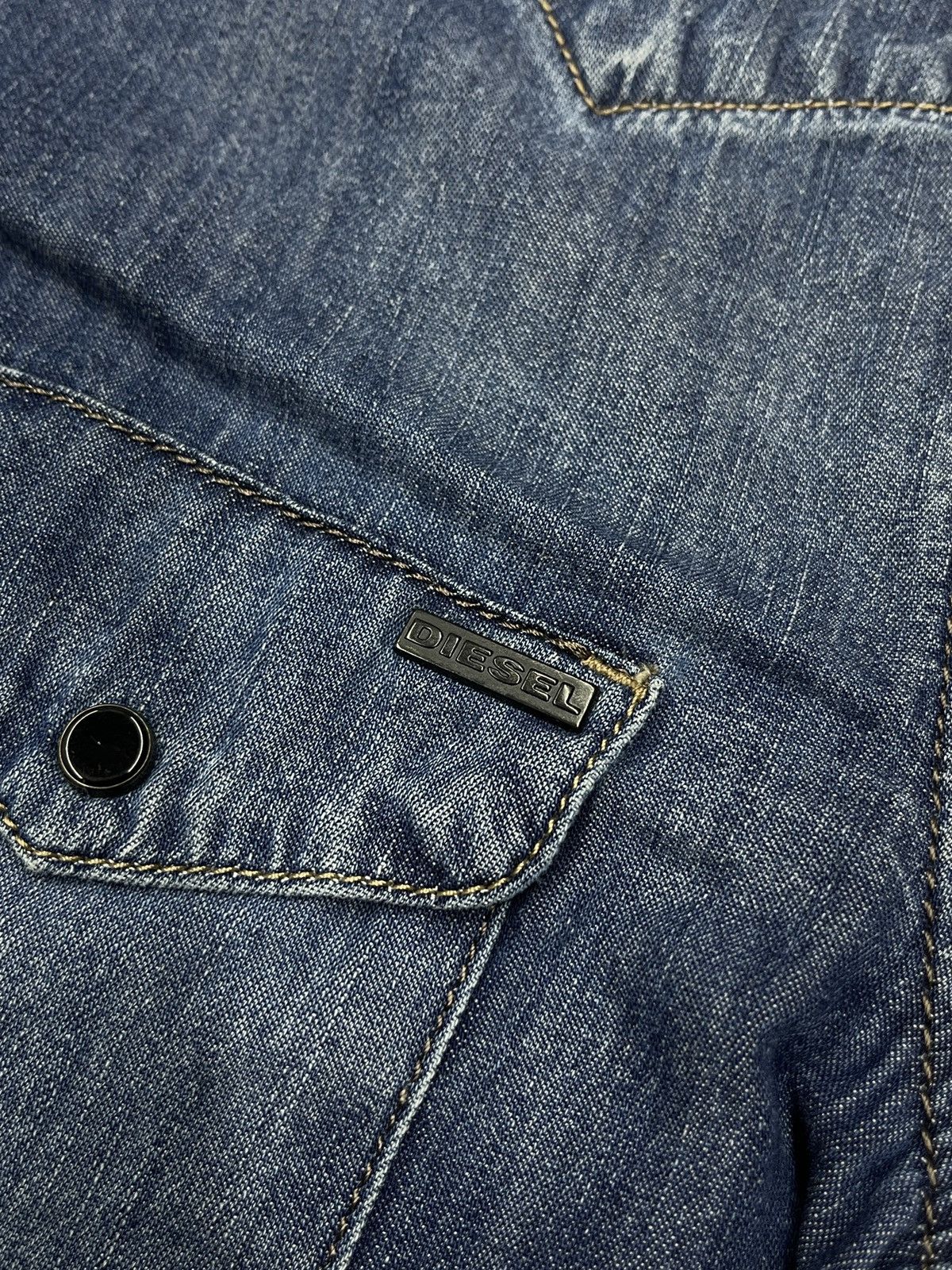 Diesel Women Diesel Timeless Denim Shirt Blue Size S Size S / US 4 / IT 40 - 5 Thumbnail