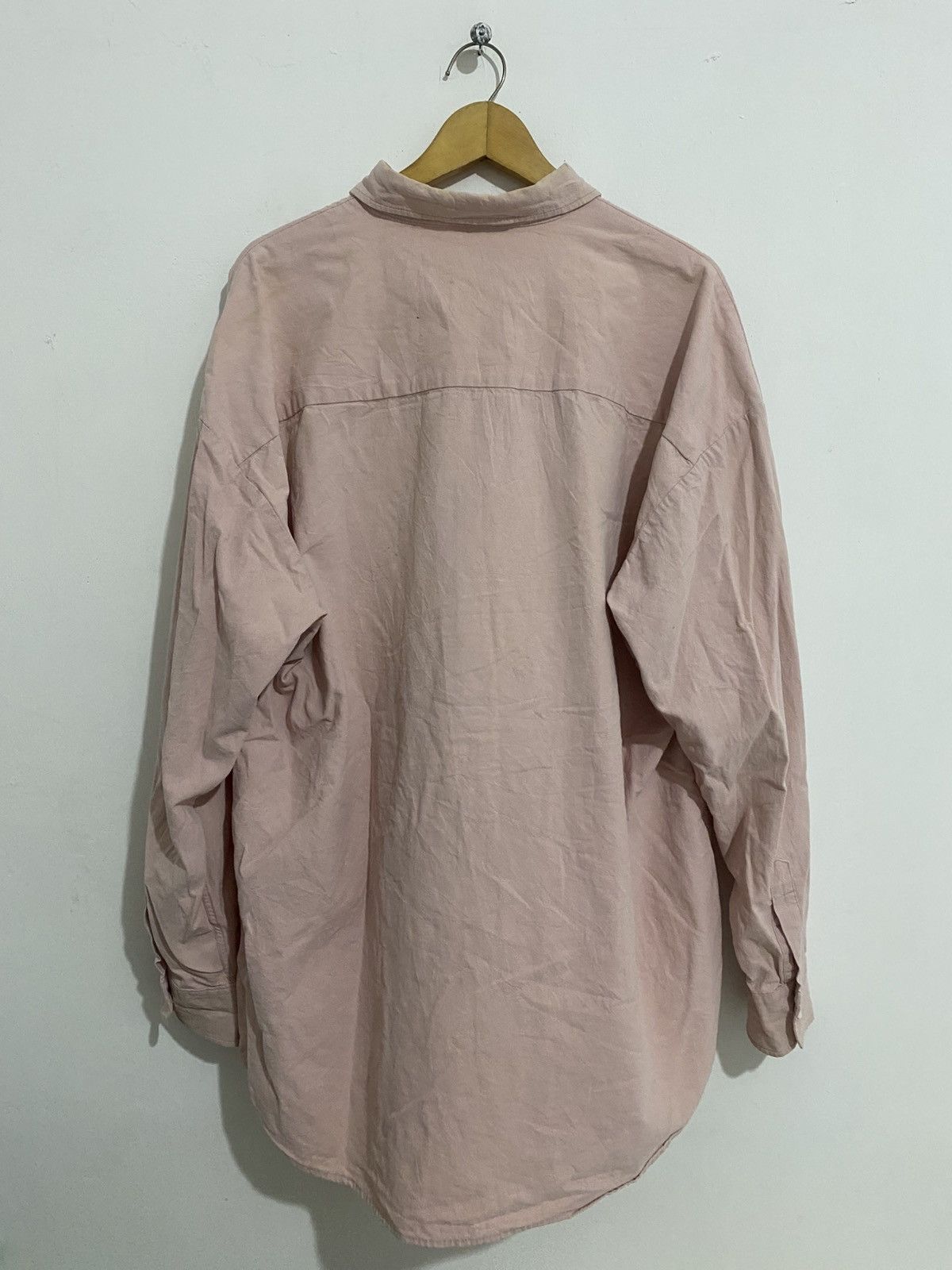 Issey Miyake Fundamental button up baggy shirt issey styled AA0023 Size US XL / EU 56 / 4 - 2 Thumbnail