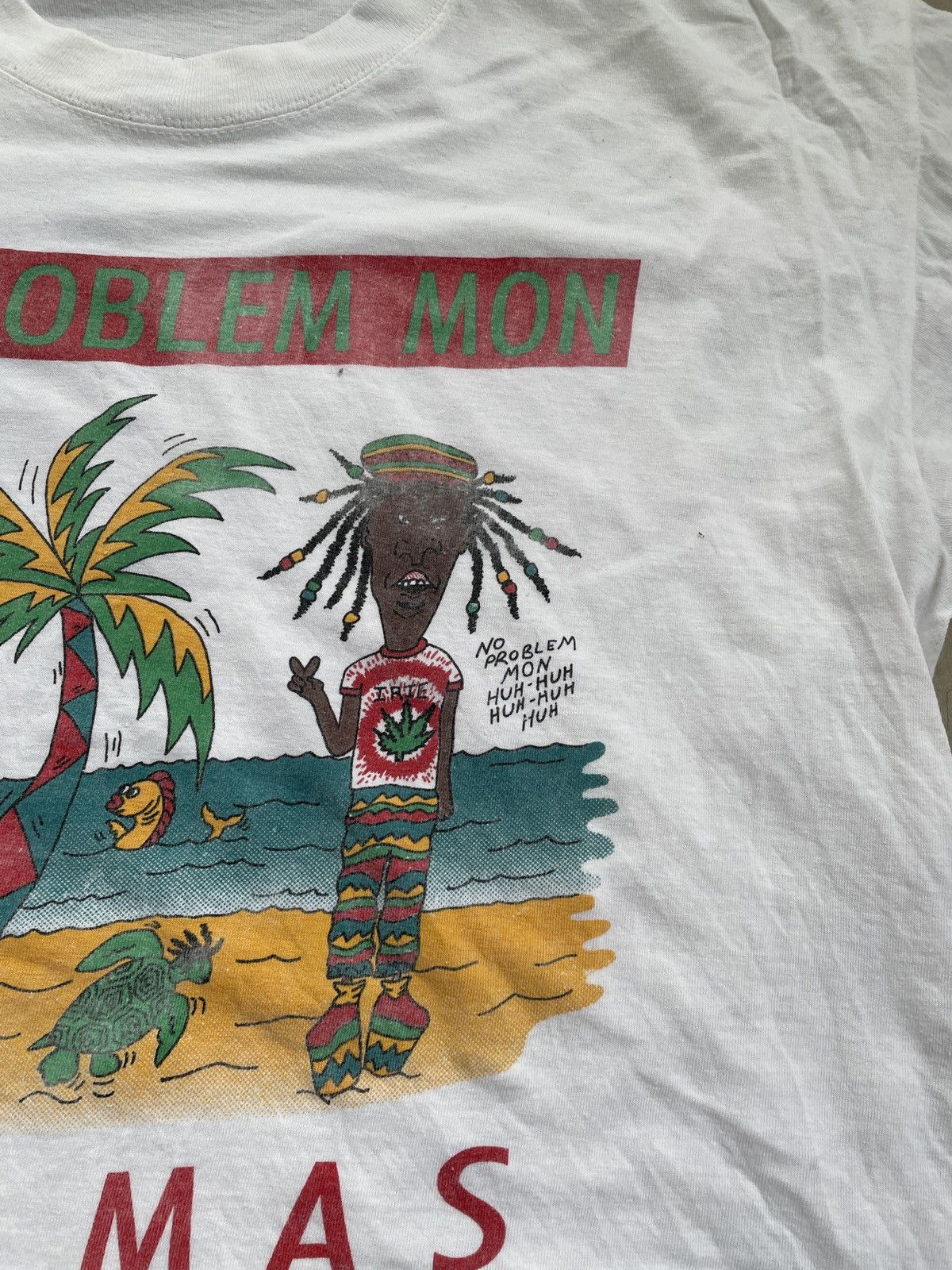 Vintage VINTAGE BAHAMAS NO PROBLEM MON REGGAE TEE Size US L / EU 52-54 / 3 - 3 Thumbnail