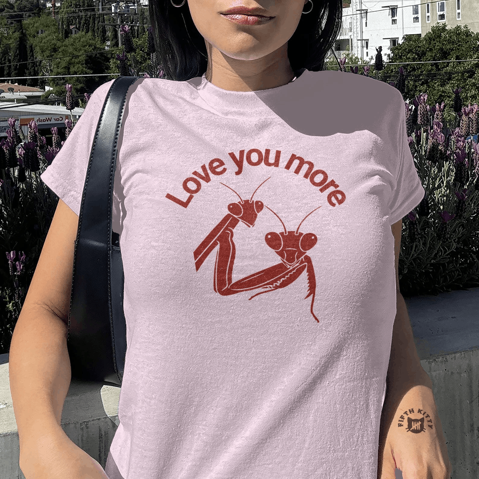 Other Love You More Praying Mantis Baby Tee Size S / US 4 / IT 40 - 3 Thumbnail