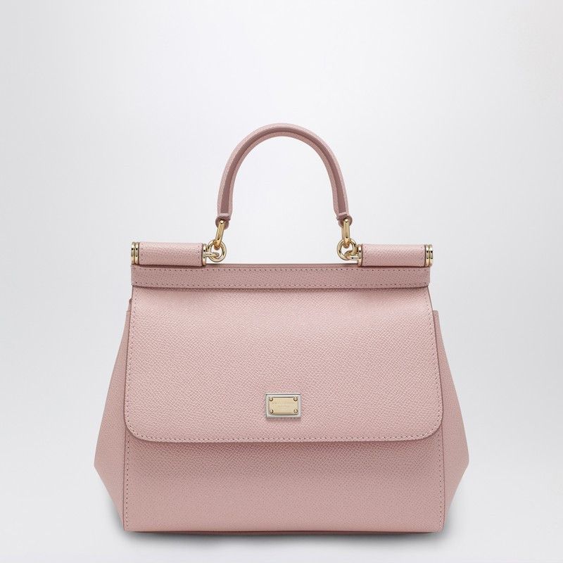 Dolce&Gabbana Medium Sicily Top-Handle Bag In Pink