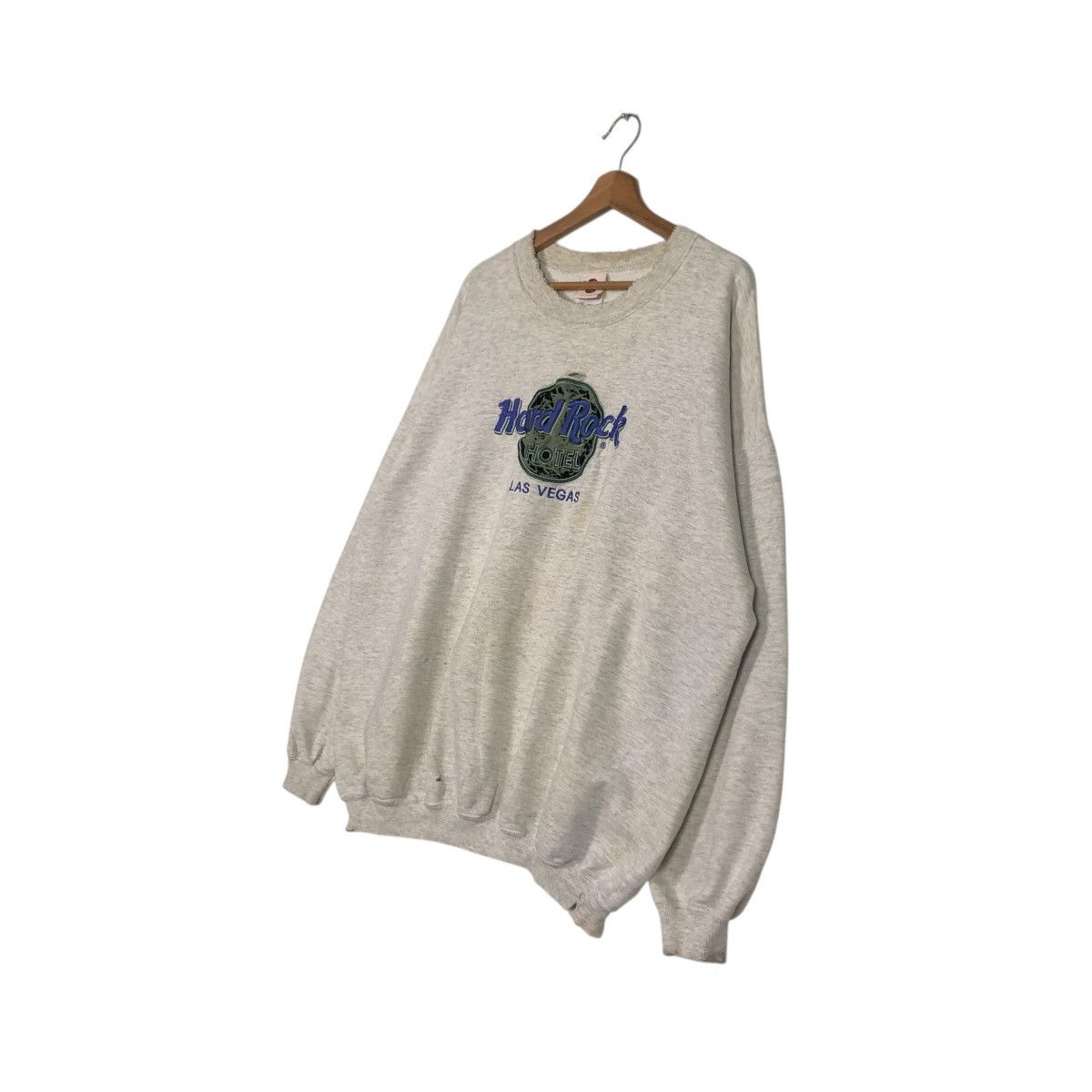 Vintage 🔥VINTAGE SWEATSHIRT HARD ROCK HOTEL LAS VEGAS BIG LOGO Size US XXL / EU 58 / 5 - 4 Thumbnail