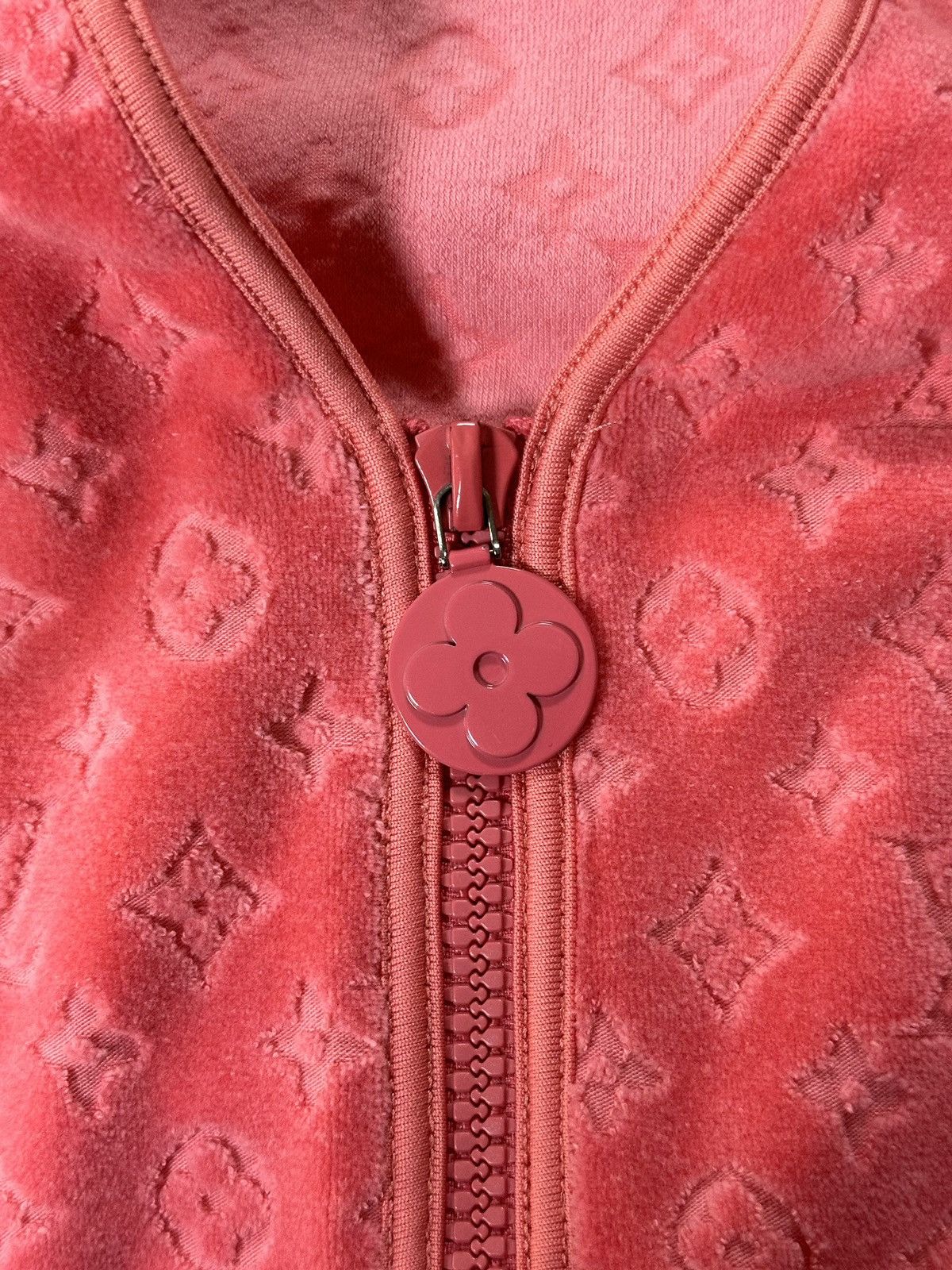 Louis Vuitton LOUIS VUITTON Terry Cloth Monogram Cardigan Size M / US 6-8 / IT 42-44 - 4 Thumbnail