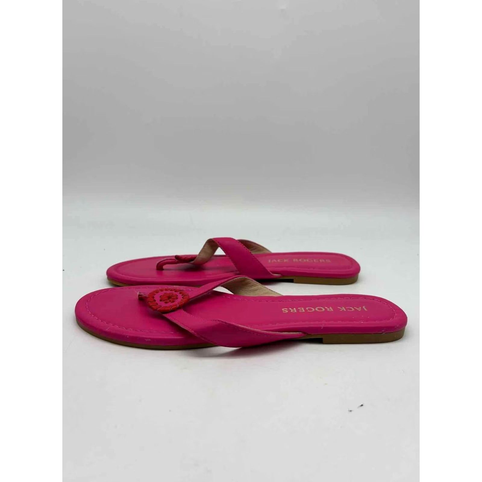 Jack Rogers Jack Rogers Pink Size 9 Thong Sandals Size US 9 / IT 39 - 2 Thumbnail
