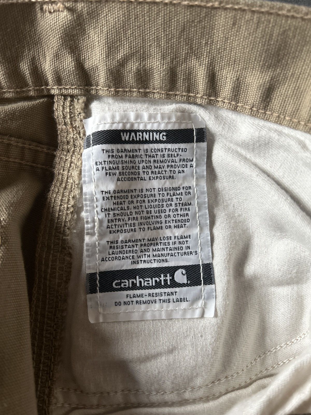 Carhartt Carhartt “Fire Resistant” Work Pants Size US 30 / EU 46 - 4 Thumbnail
