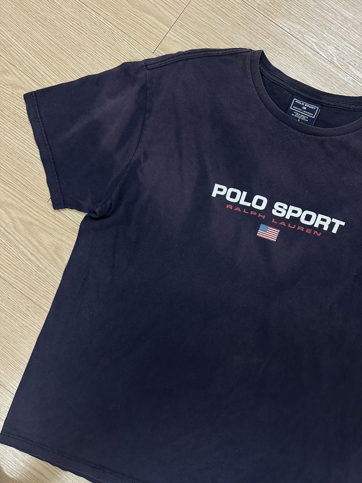 Beauty Beast × Polo Ralph Lauren × Vintage Vintage 90’s Polo Sport Ralph Lauren Sun Faded Tee Size US L / EU 52-54 / 3 - 3 Thumbnail