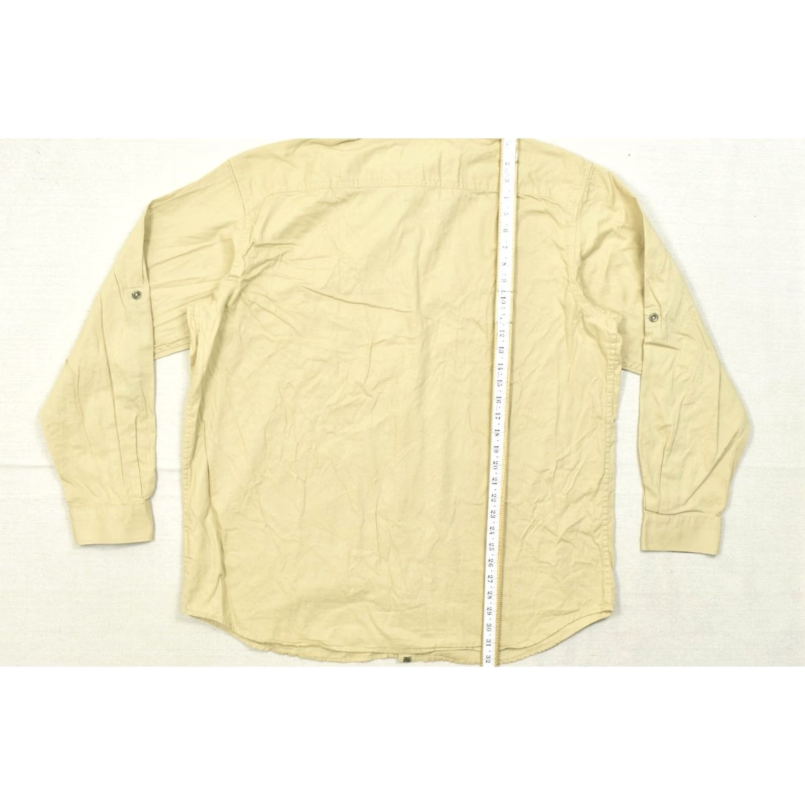 Vintage Columbia Shirt Mens XXL Khaki Cotton Long Sleeve Button-Down Fishing Outdoor Hik Shirt Size US XXL / EU 58 / 5 - 4 Thumbnail