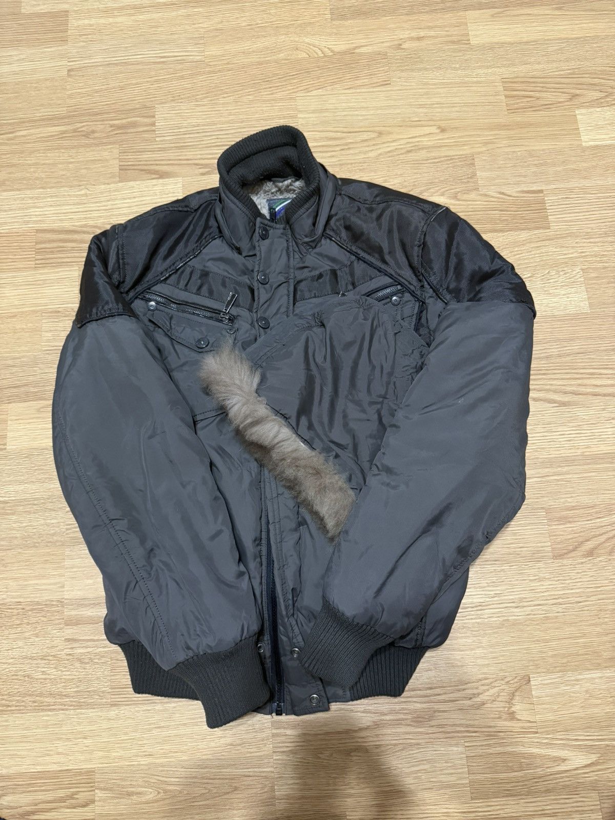 Japanese Brand Crazy Japanese Style Fur Jacket Archive Y2K Size US L / EU 52-54 / 3 - 13 Thumbnail
