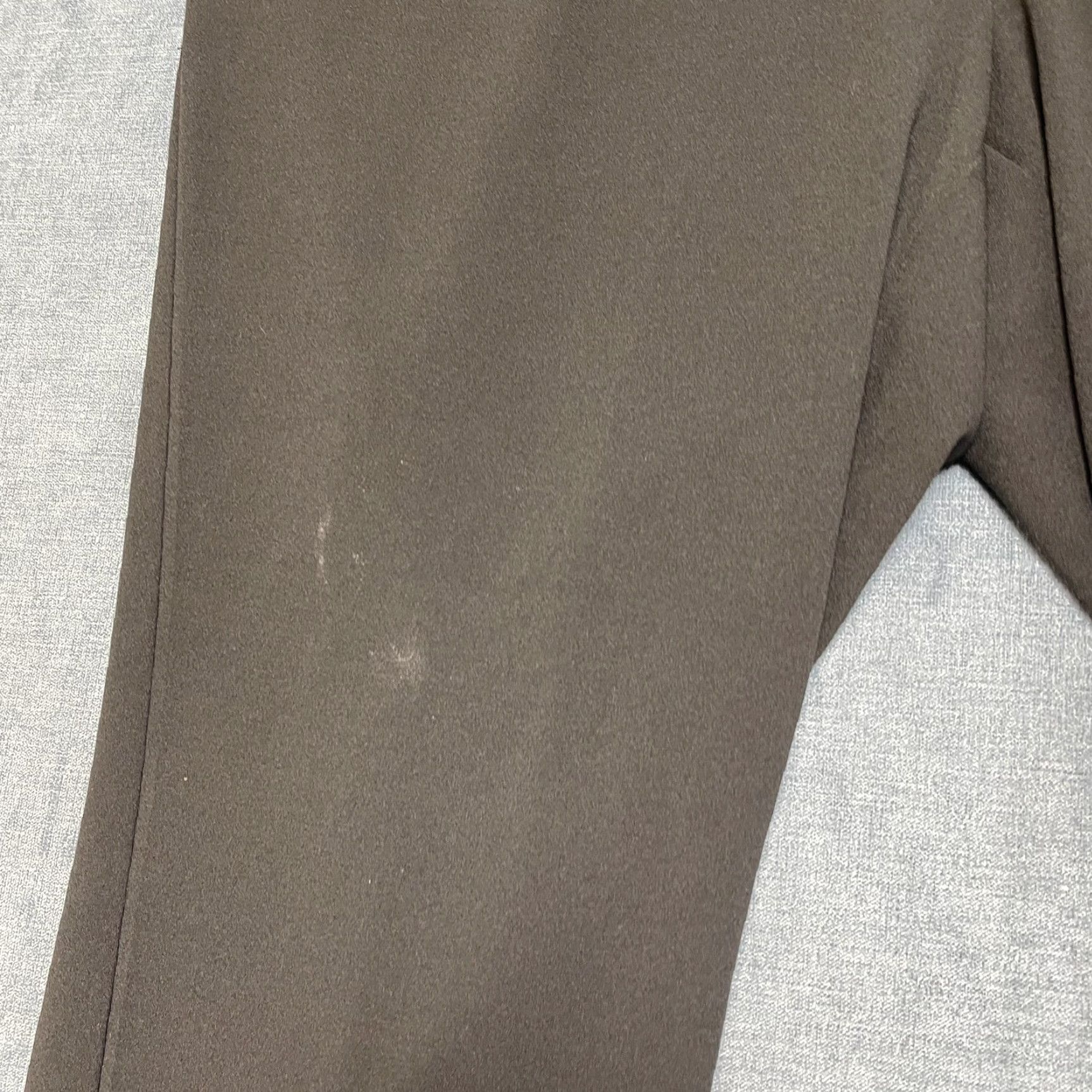 Calvin Klein Calvin Klein Gray Ankle Pants Womens 22W Plus High Rise Straight Leg Outdoor Casual Seasonal Modern Size 40" / US 18 - 7 Thumbnail