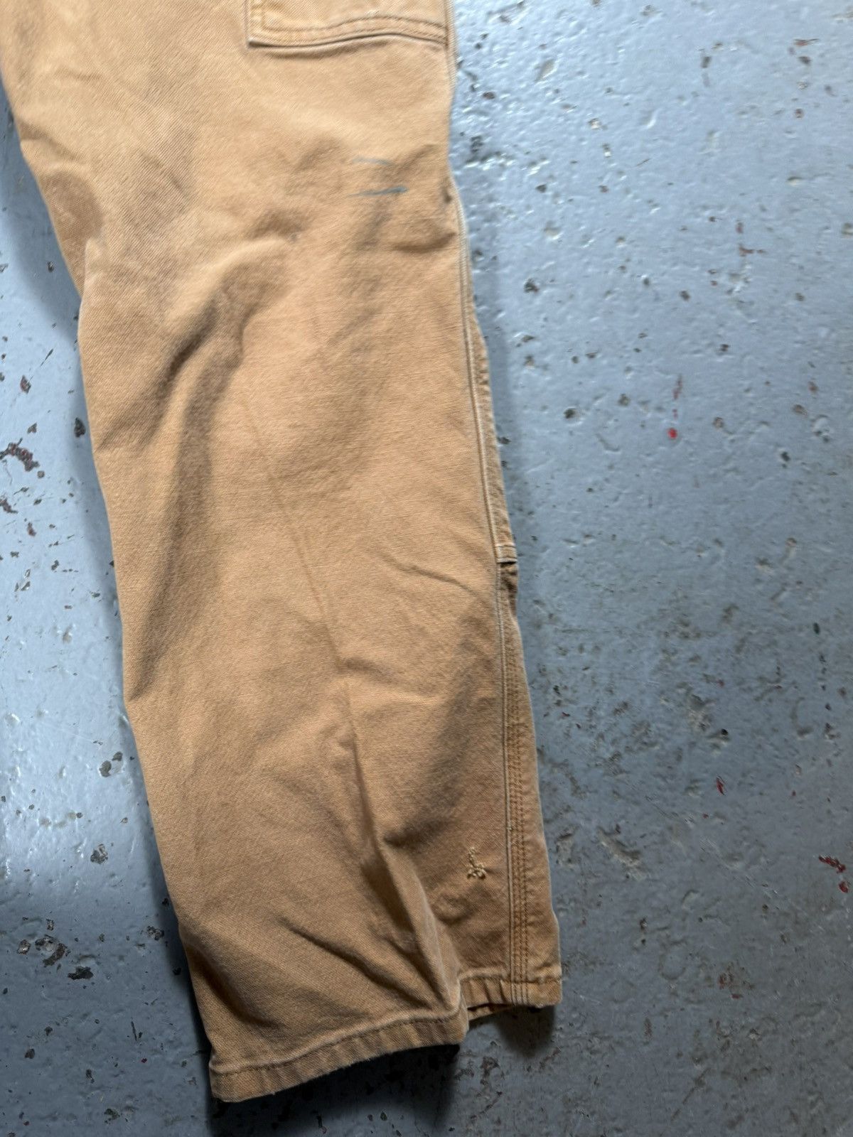 Carhartt Vintage Classic Beige Carhartt Distressed Double Knees Size US 32 / EU 48 - 6 Thumbnail