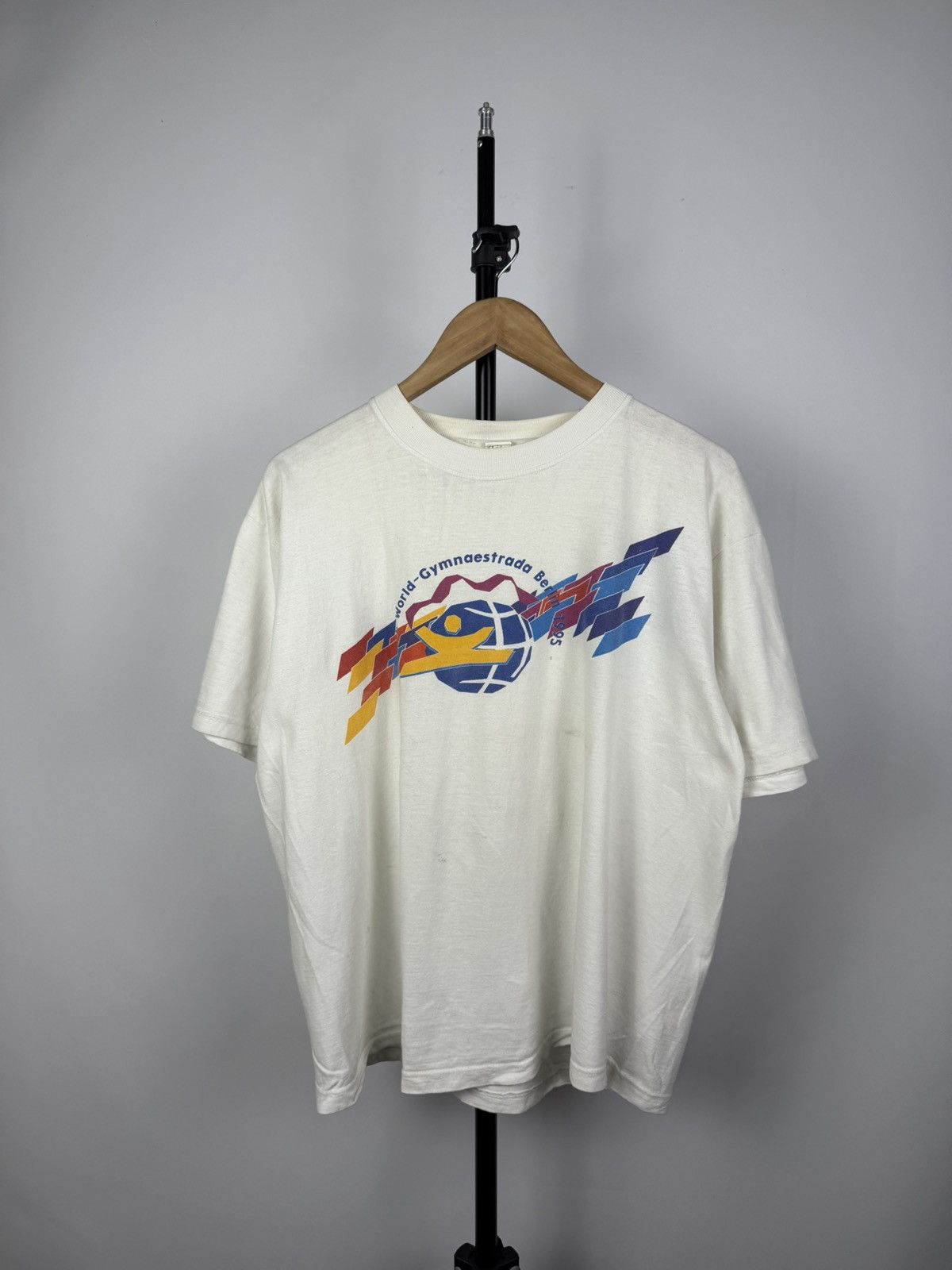 USA Olympics × Vintage Vintage 1995 World Gymnaestrada Berlin Olympic Games t-shirt Size US M / EU 48-50 / 2 - 1 Thumbnail