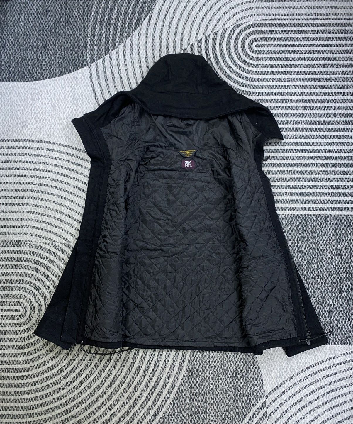 Japanese Brand Vintage Gung Ho Premium Black Hooded Zipper Size US M / EU 48-50 / 2 - 5 Thumbnail