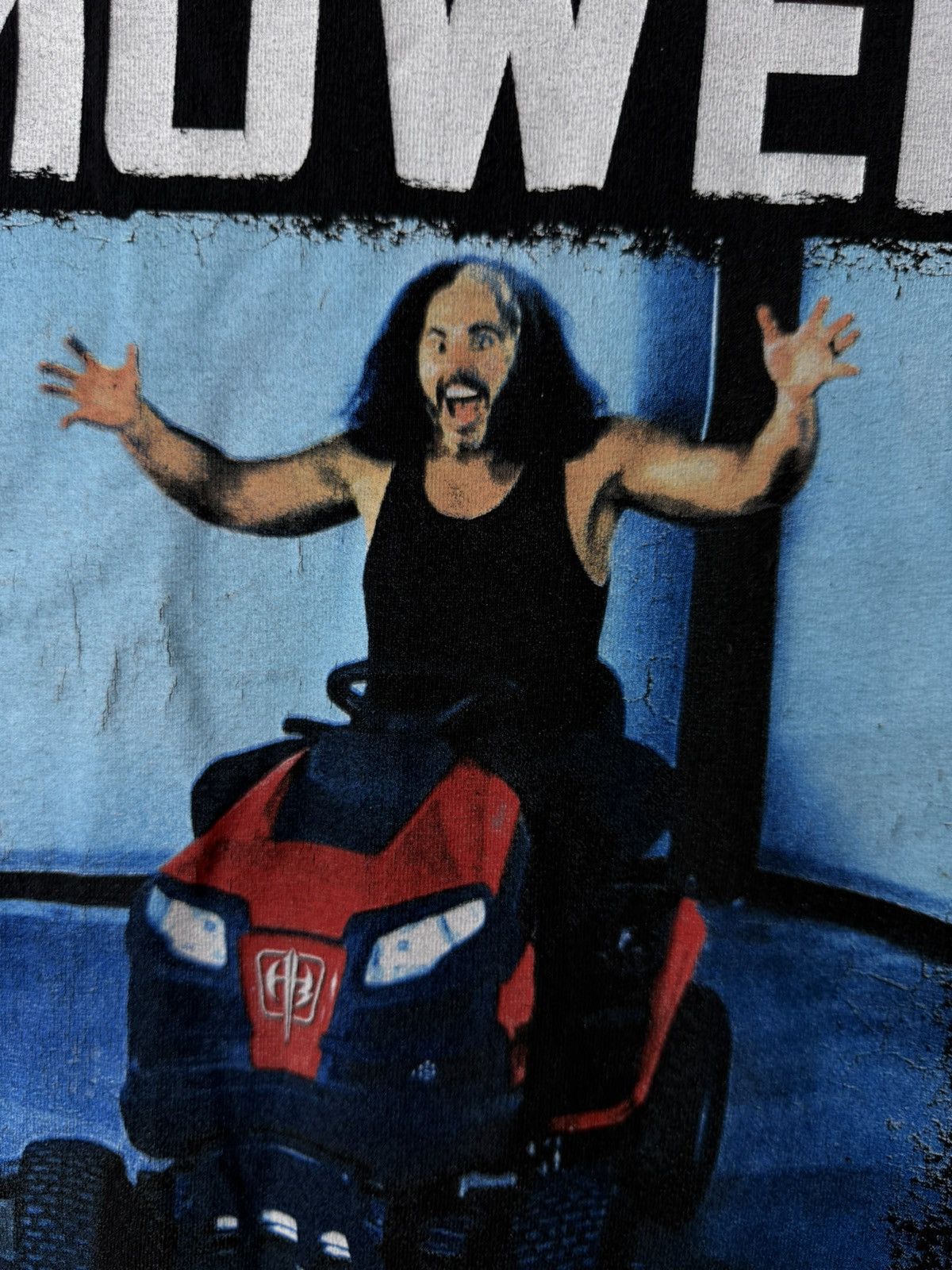WWE Vintage WWE Matt Hardy Mower Of Lawn T Shirt Wrestling Size US XL / EU 56 / 4 - 4 Thumbnail