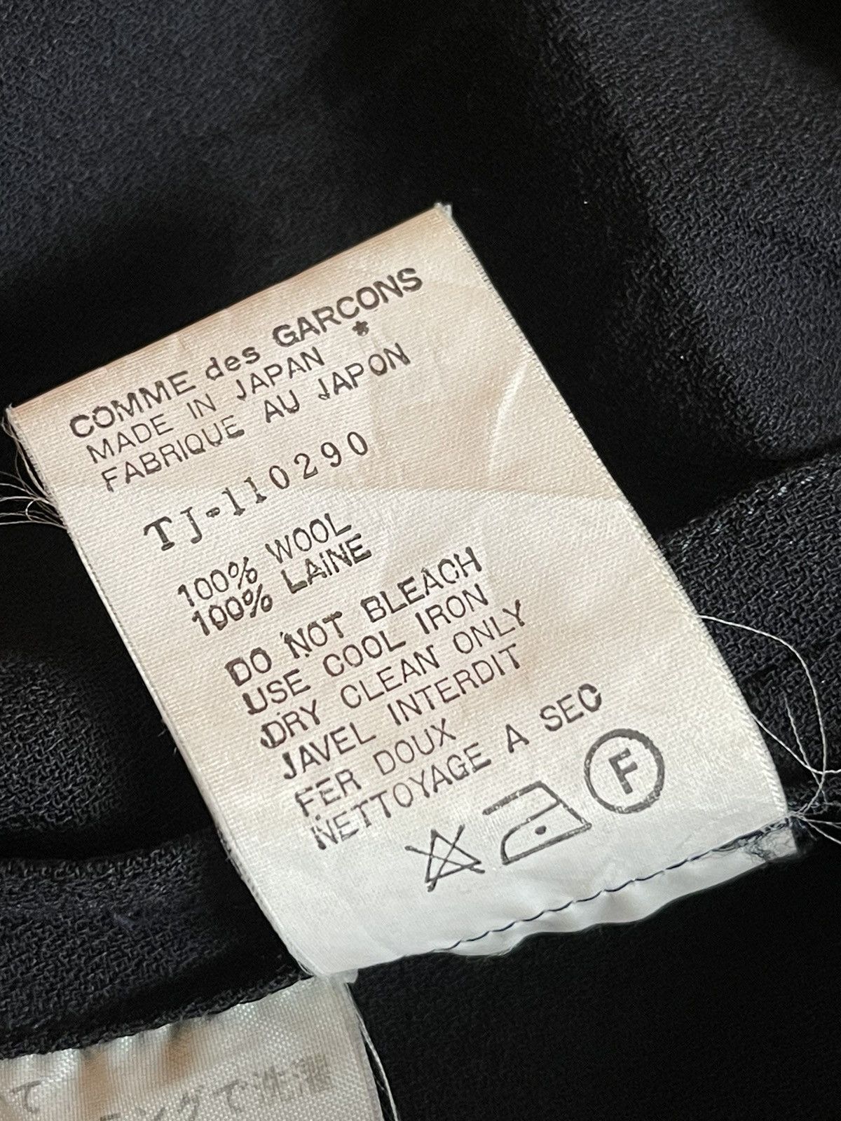 Comme des Garcons × Comme des Garcons Homme Plus Comme Des Garcons Man Wool Blazer coat Nice design Size US L / EU 52-54 / 3 - 5 Thumbnail