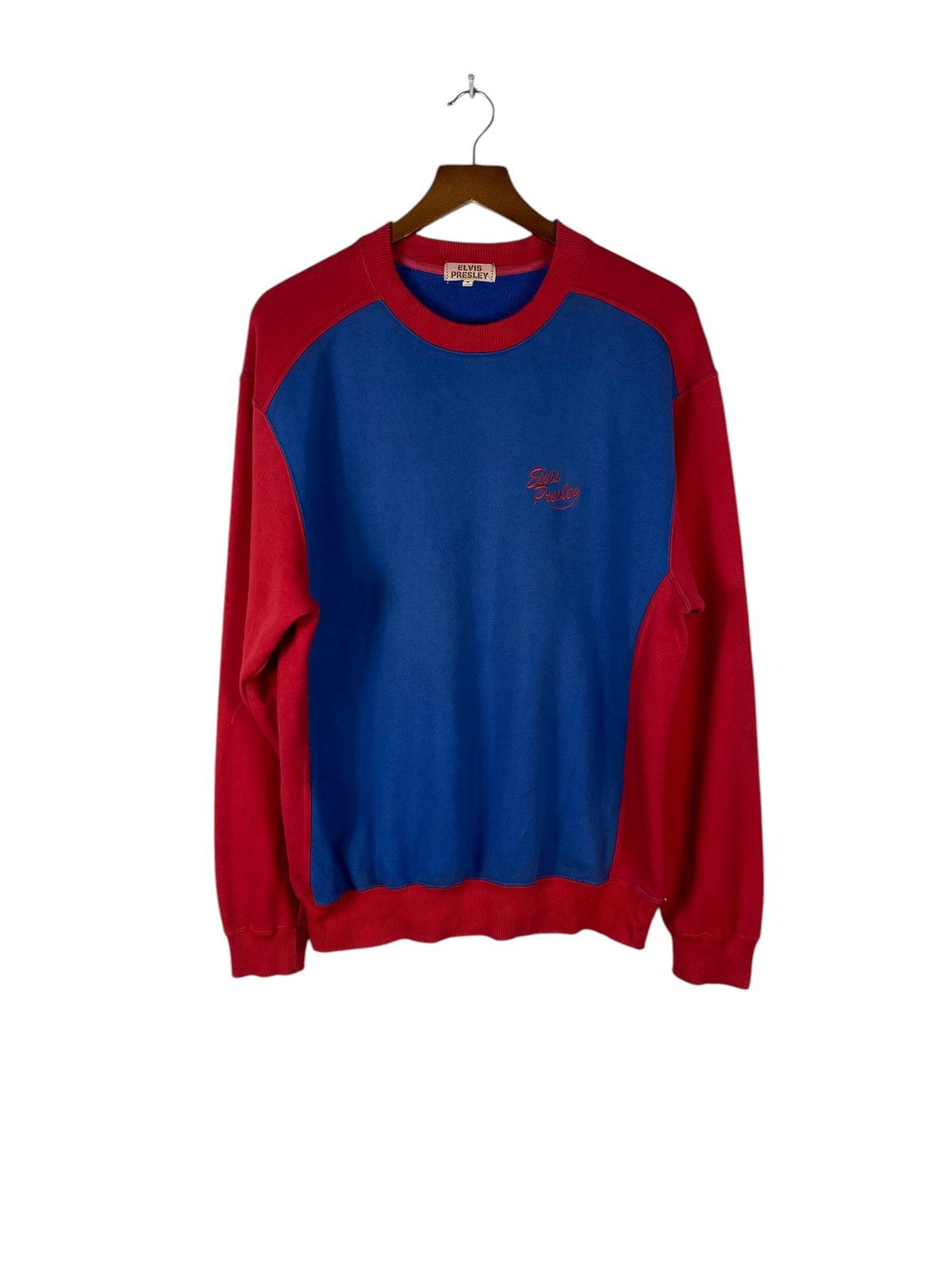 Band Tees × Vintage Vintage American Actor and Singer Elvis Presley Sweatshirt Size US L / EU 52-54 / 3 - 1 Thumbnail
