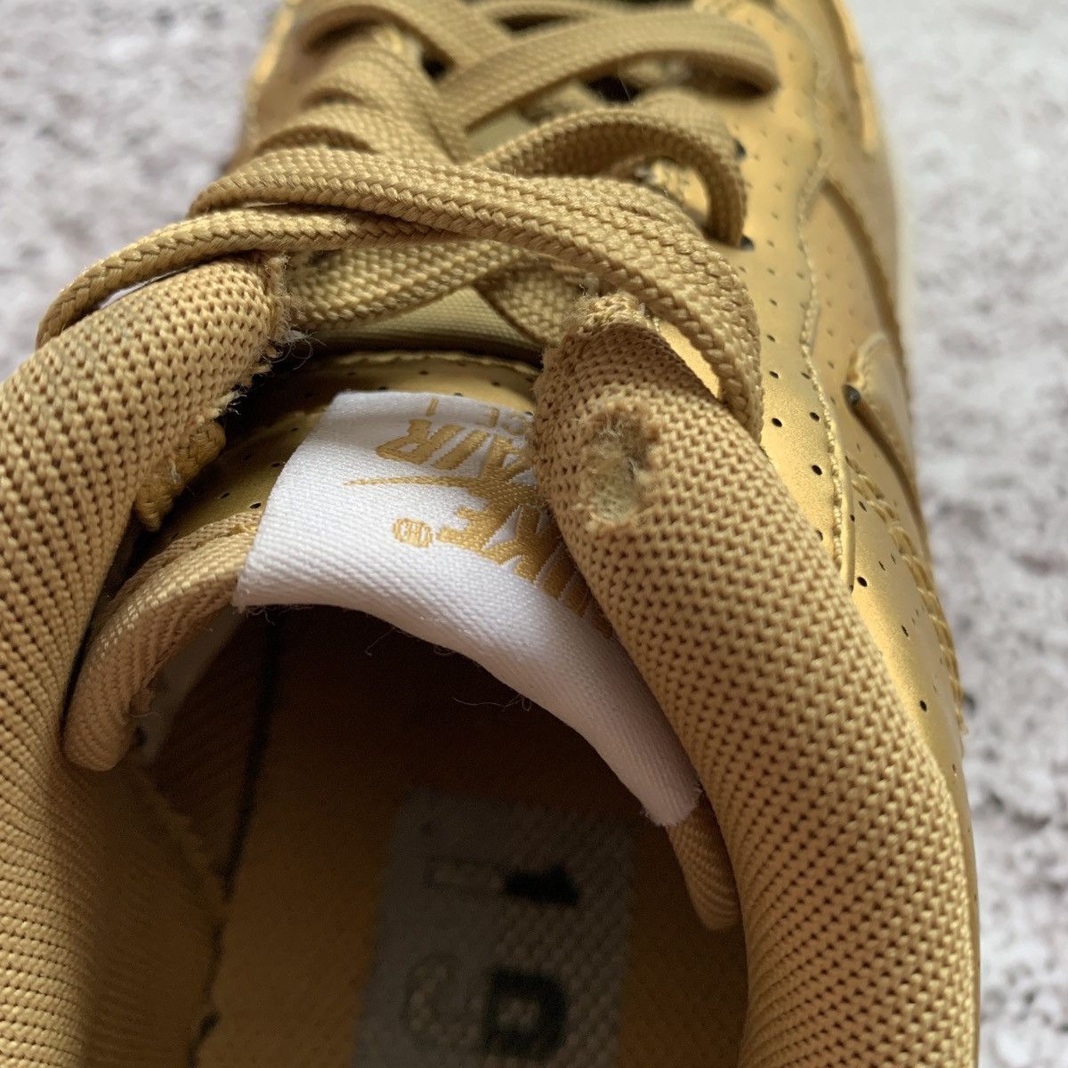Nike Nike air force 07 lv8 gold basketball Size US 7.5 / IT 37.5 - 6 Thumbnail