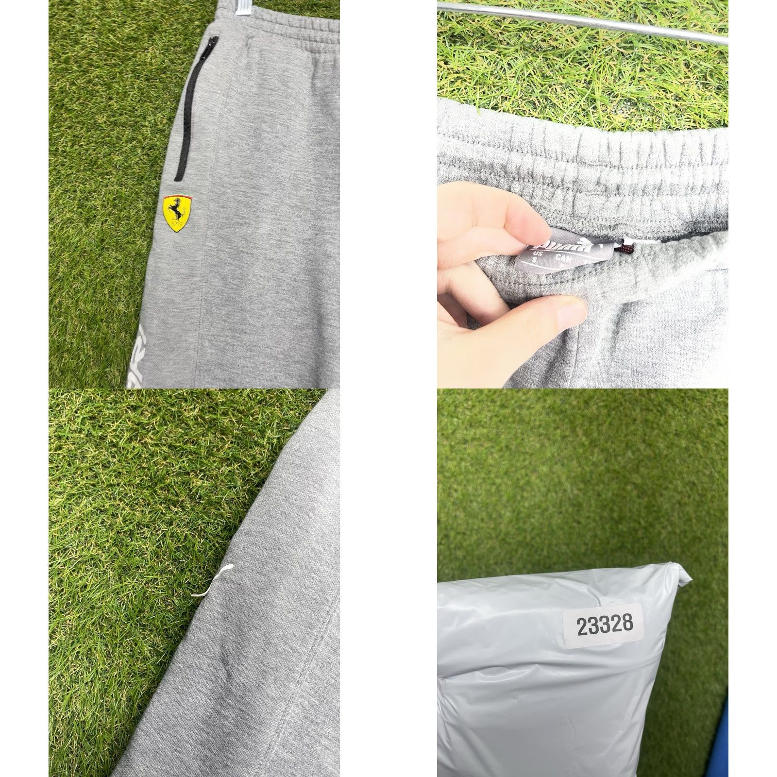 Puma PUMA X Scuderia Ferrari Sweatpants Mens Small Joggers Drawstring Gray 27 In Inseam Pockets Re gular S Fashion Activewear 90s? Size US 29 - 8 Thumbnail