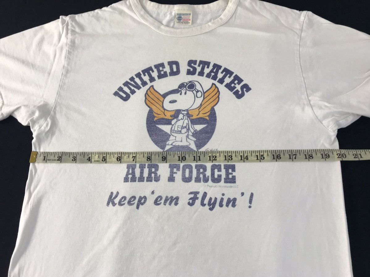 Buzz Rickson's 90s Buzz Rickson X Peanuts Usaf Toyo Enterprise Tee Size US M / EU 48-50 / 2 - 12 Thumbnail
