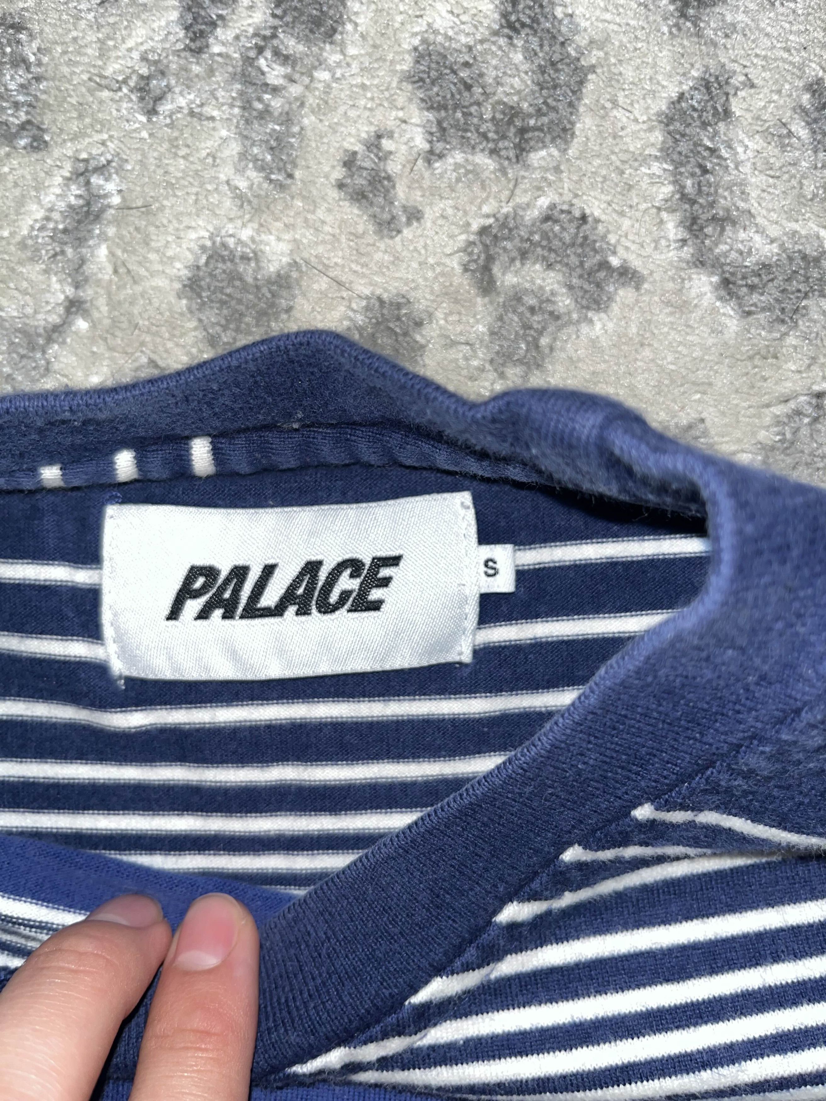 Palace Palace Merge Blue Striped Shirt Size US S / EU 44-46 / 1 - 3 Thumbnail