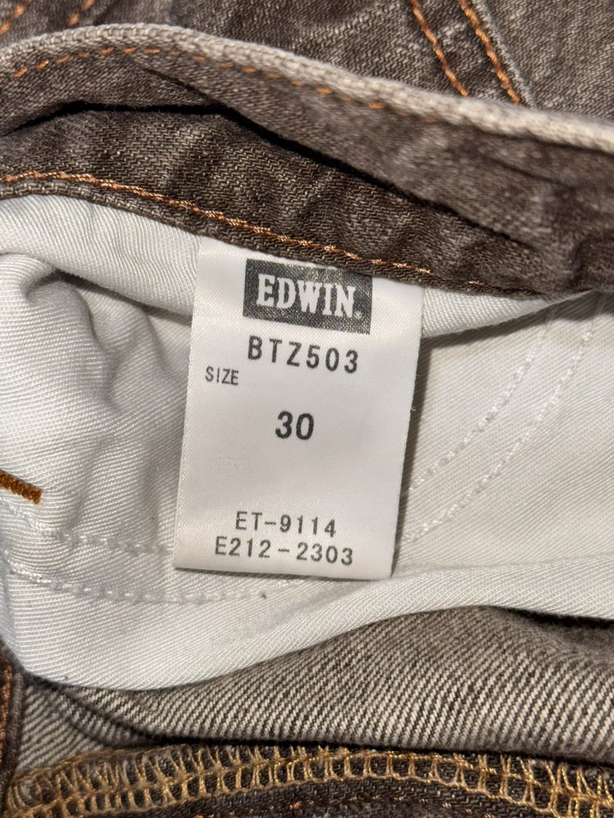 Edwin Vintage edwin 503 blue trip jeans Size US 30 / EU 46 - 5 Thumbnail