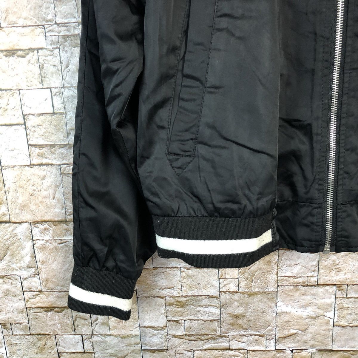 Japanese Brand Outerwear Road Tripper butterfly Black Bombers Jacket #A809 Size M / US 6-8 / IT 42-44 - 9 Thumbnail