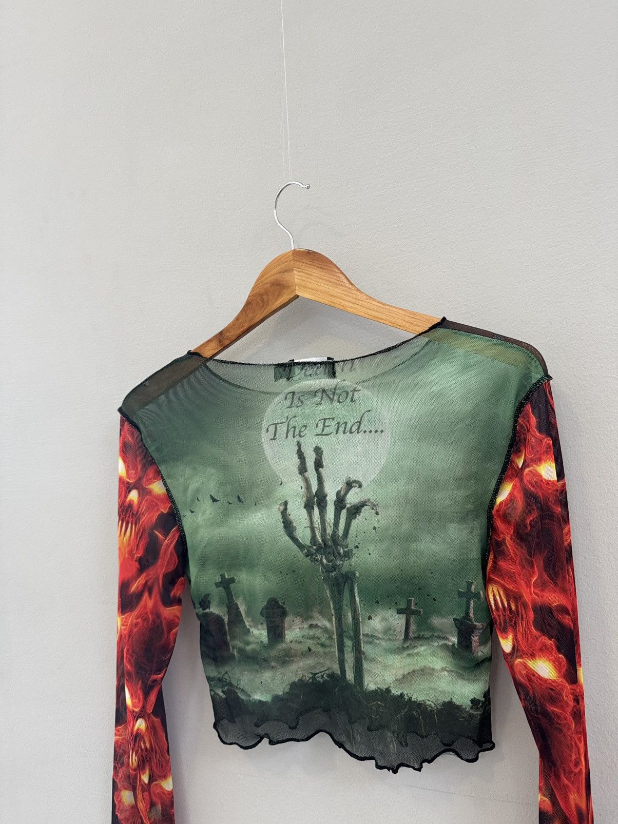 Japanese Brand Very crazy Mesh Top Y2K Hype Size S / US 4 / IT 40 - 7 Thumbnail